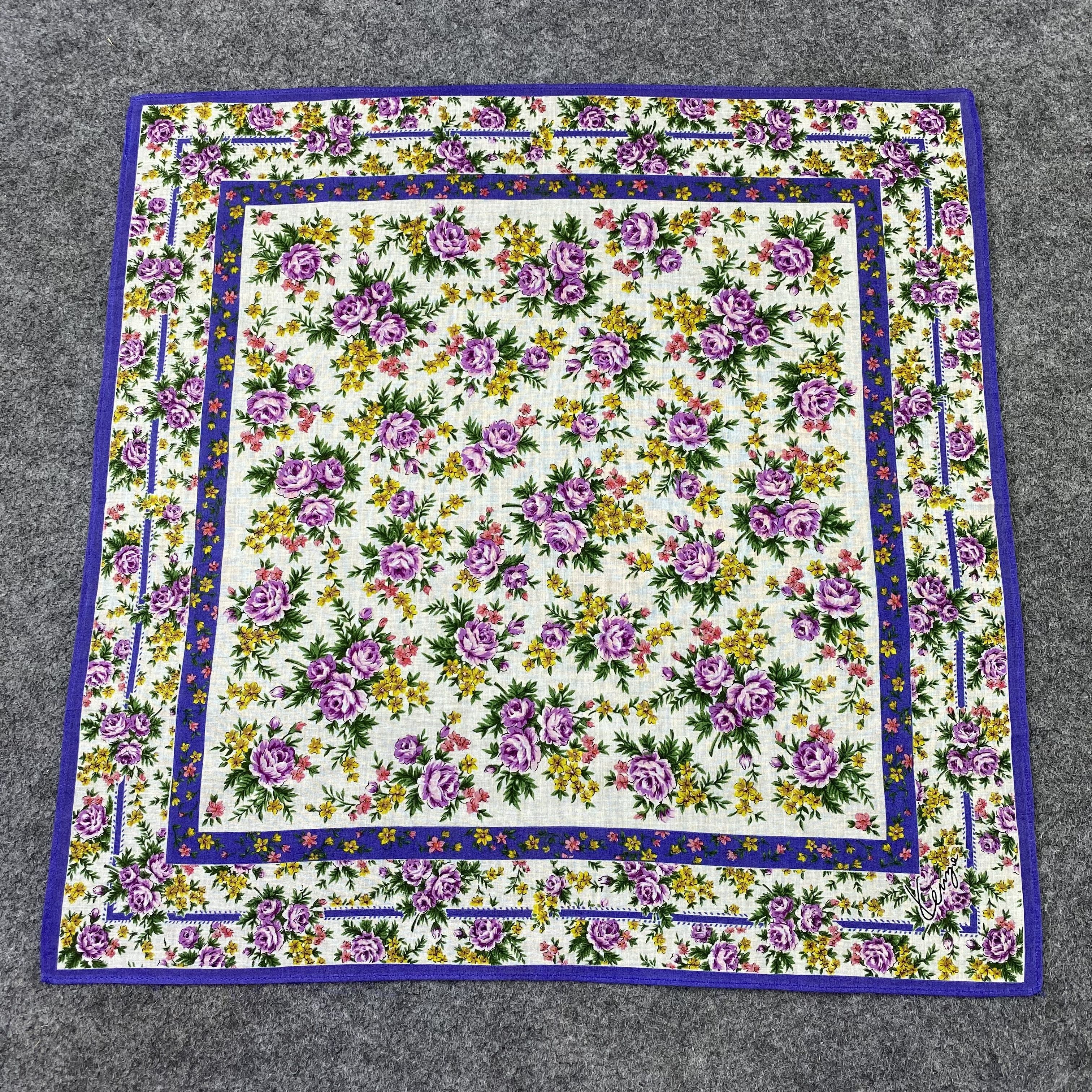 Kenzo × Vintage Kenzo Handkerchief / Bandana / Neckerchief-B938 Size ONE SIZE - 3 Thumbnail