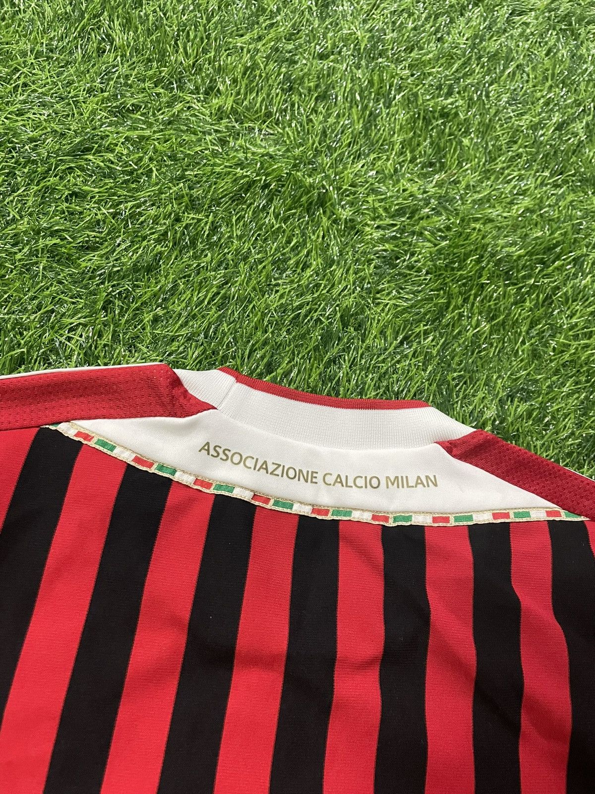 Adidas 2011-2012 Adidas AC Milan Jersey Calcio Maglia Soccer Size S Size US S / EU 44-46 / 1 - 6 Thumbnail