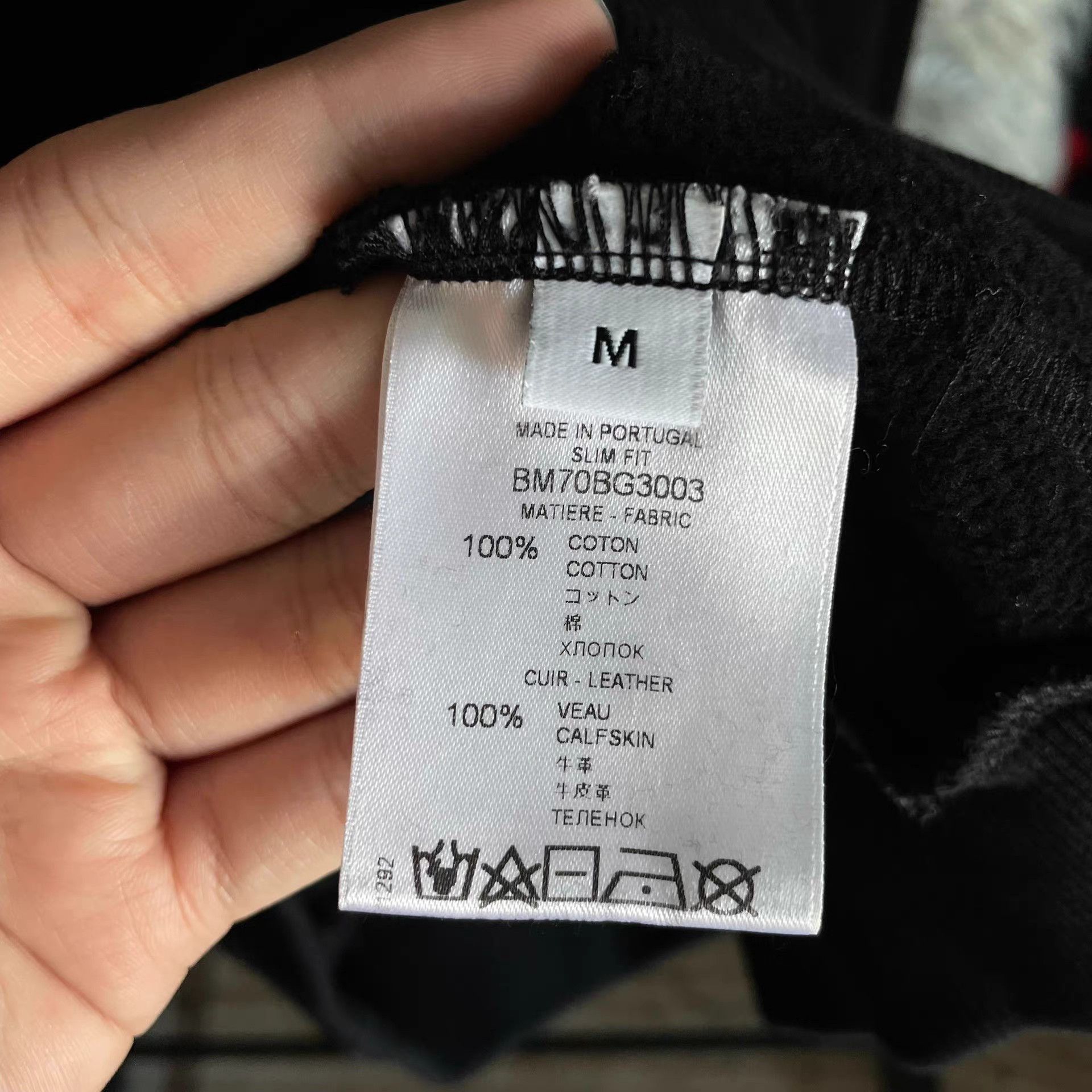 Givenchy GIVENCHY Chest Leather Patch Sweatshirt Size US M / EU 48-50 / 2 - 4 Thumbnail