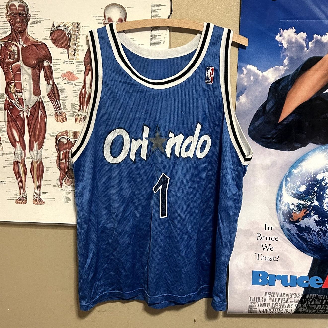 Champion 90s Orlando Magic Penny Hardaway Champion jersey Size US L / EU 52-54 / 3 - 1 Thumbnail