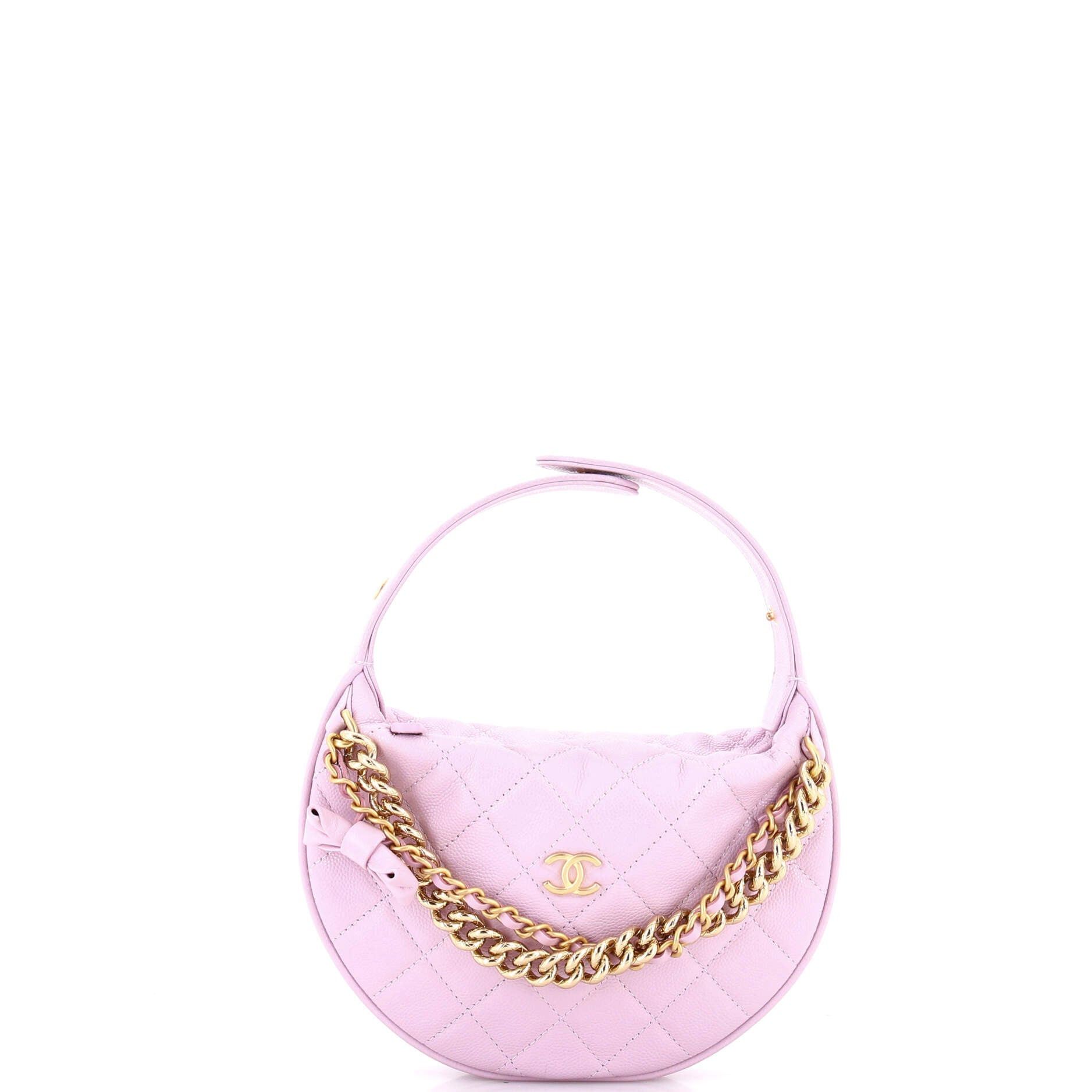 Chanel Double Chain Bow Hobo Pouch Size ONE SIZE - 1 Thumbnail