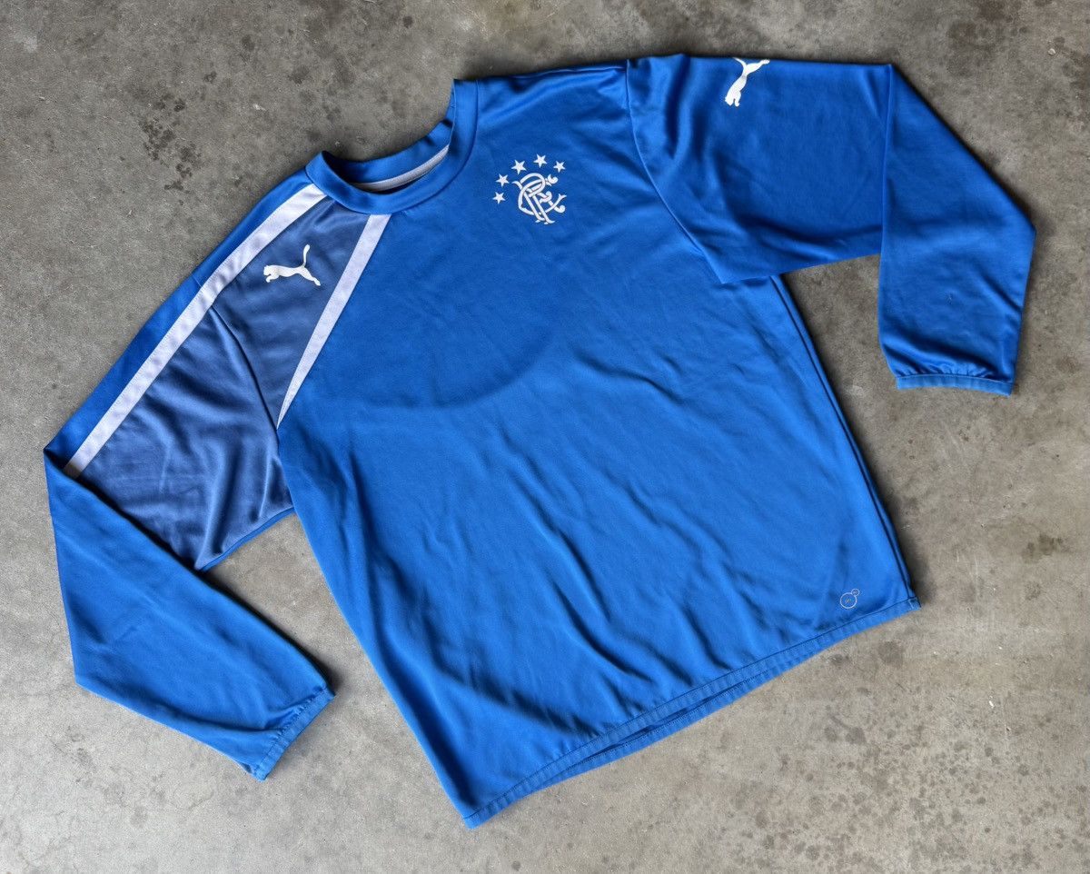 Puma Rangers F.C. Longsleeve Pullover by Puma Size Large Size US L / EU 52-54 / 3 - 1 Thumbnail