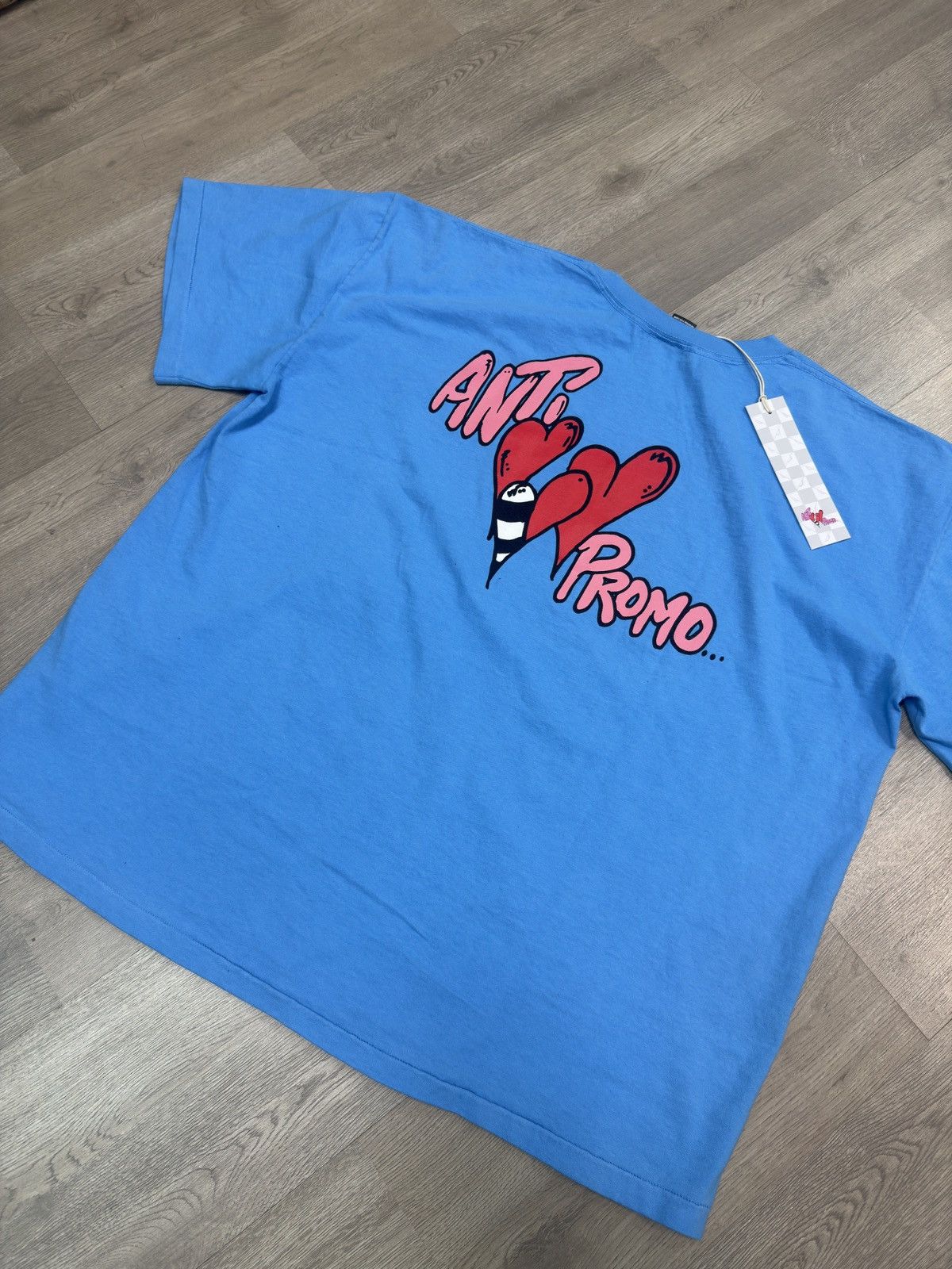 Matty Boy Anti Promo T- Shirt Blue Size US XL / EU 56 / 4 - 3 Thumbnail