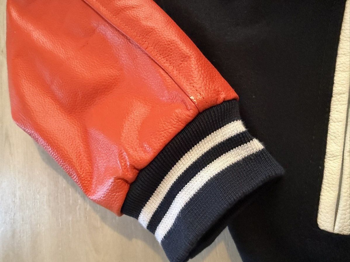 Vintage Vintage Wool Varsity Bomber Broncos Faux Leather Sleeves 2X Size US XXL / EU 58 / 5 - 10 Thumbnail