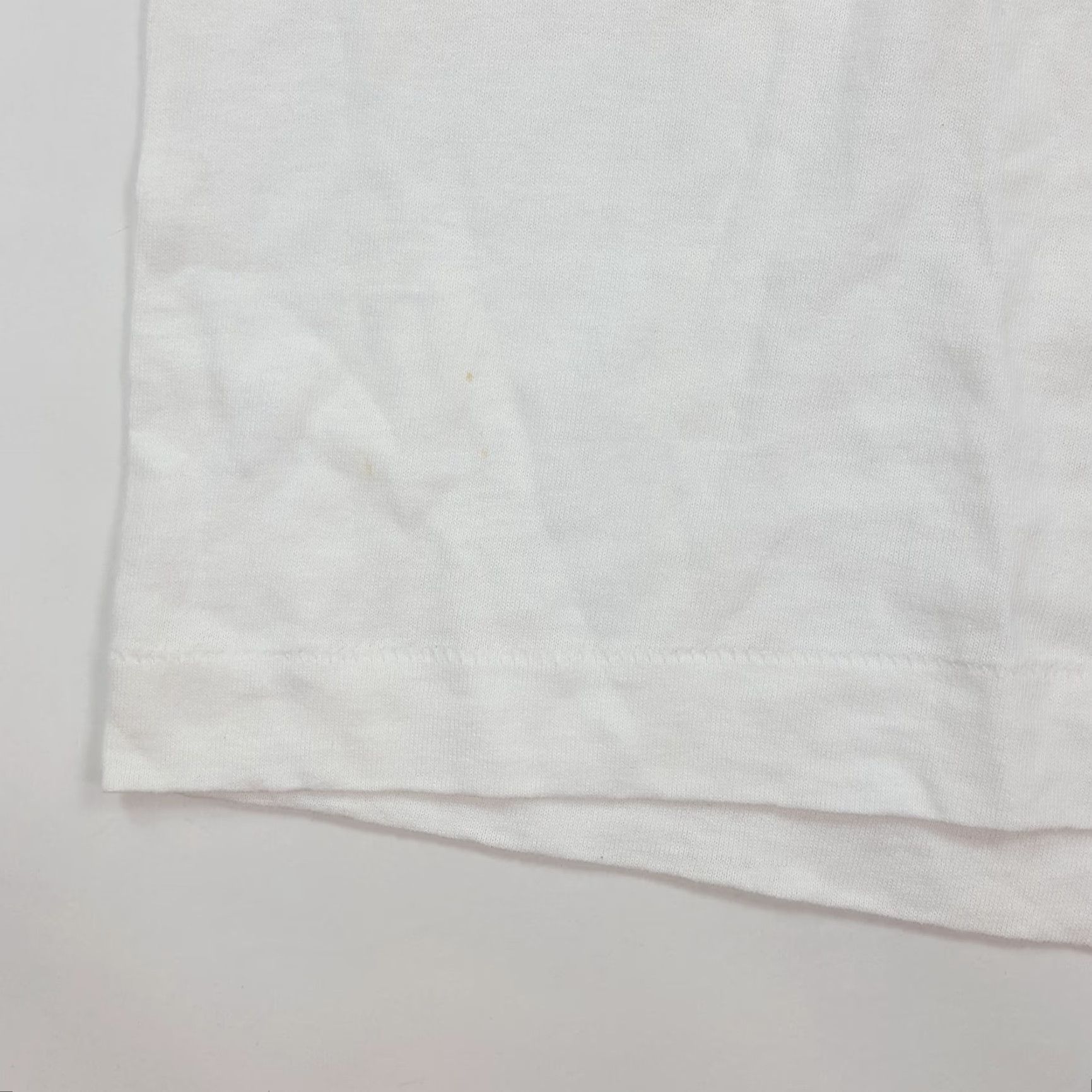 Fruit Of The Loom Vintage 90s American Motorcycle Tour Men's Large White Biker T Shirt Size US L / EU 52-54 / 3 - 4 Thumbnail