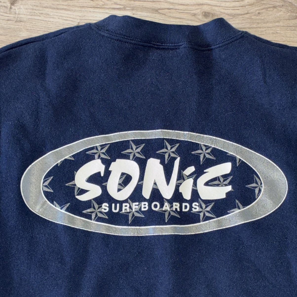 Other Sonic Surfboards navy crewneck sweatshirt Size US L / EU 52-54 / 3 - 2 Thumbnail