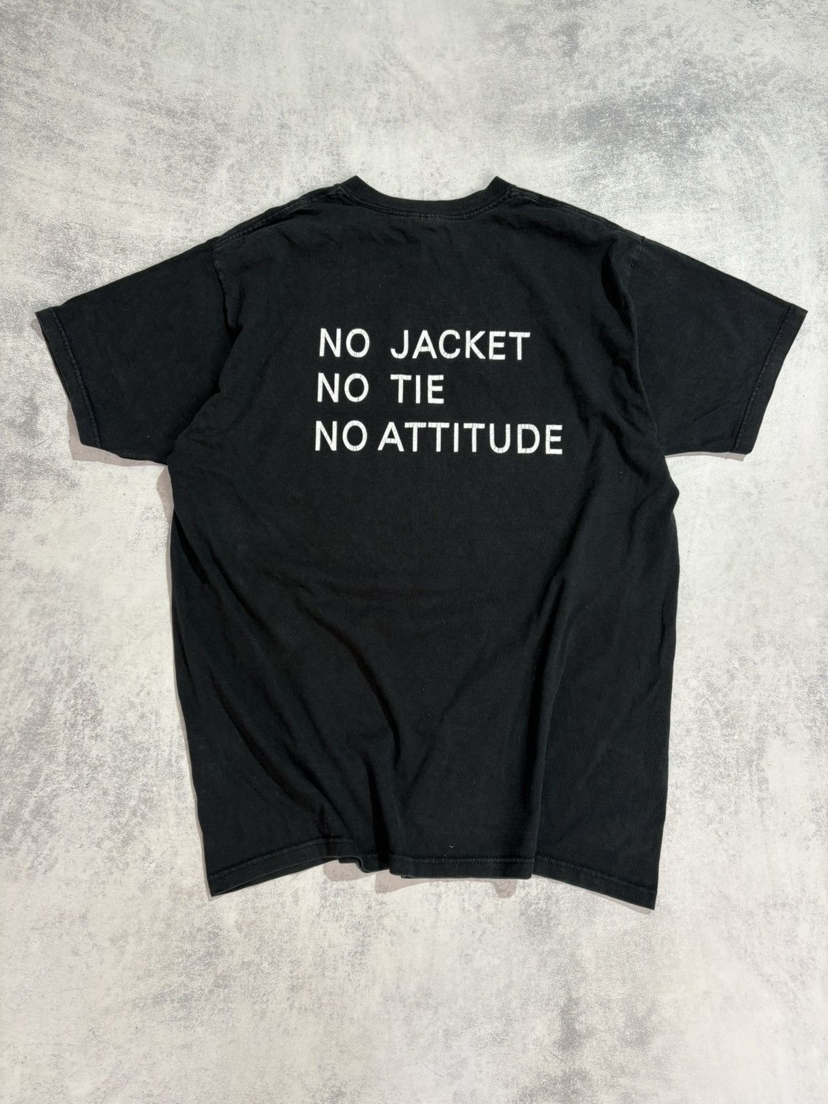 Fruit Of The Loom The Mark New York City T-Shirt Faded VTG 90s Hotel Archive Size US XL / EU 56 / 4 - 6 Thumbnail