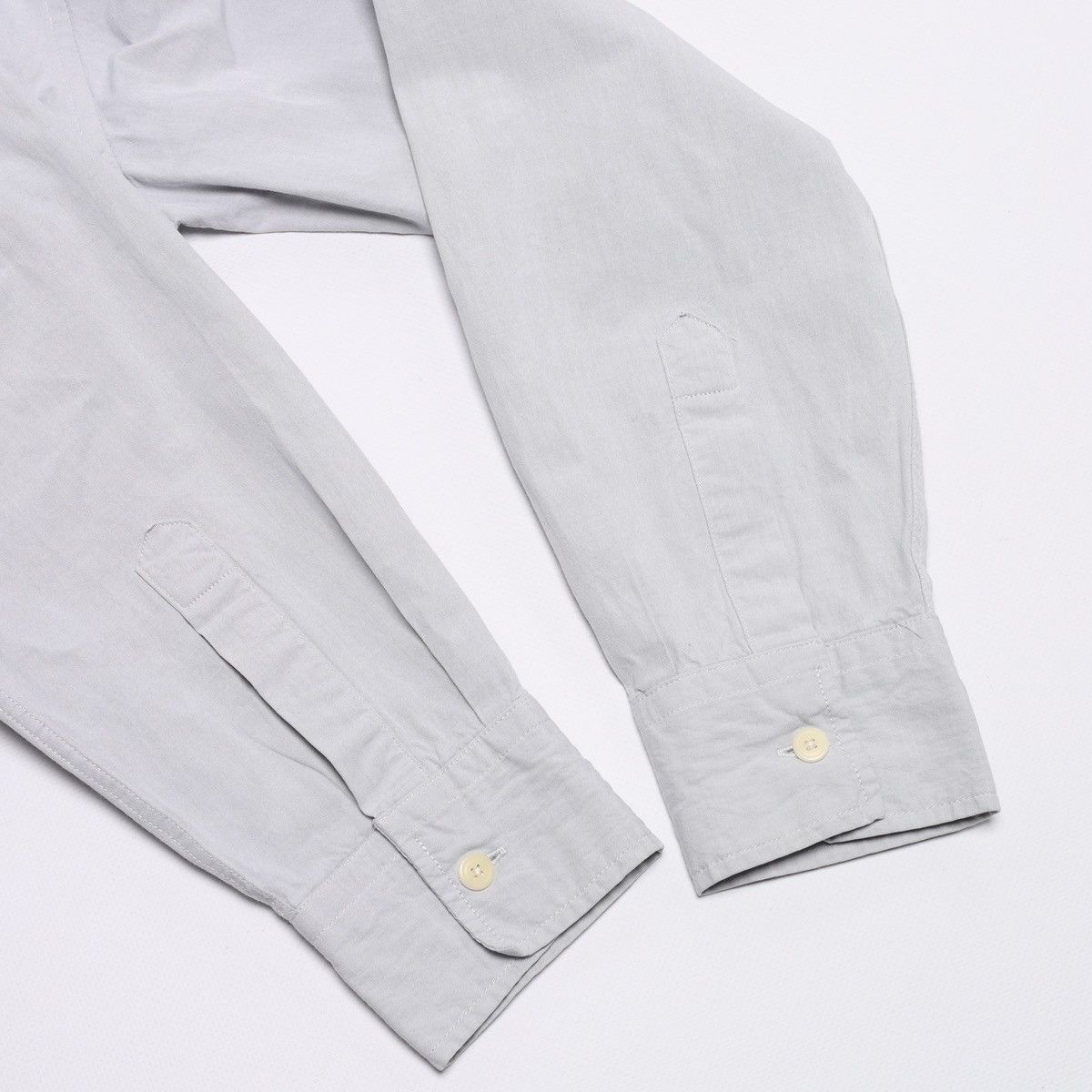 Margaret Howell MHL Margaret Howell Cotton Shirt Gray Grey Size S / US 4 / IT 40 - 14 Thumbnail