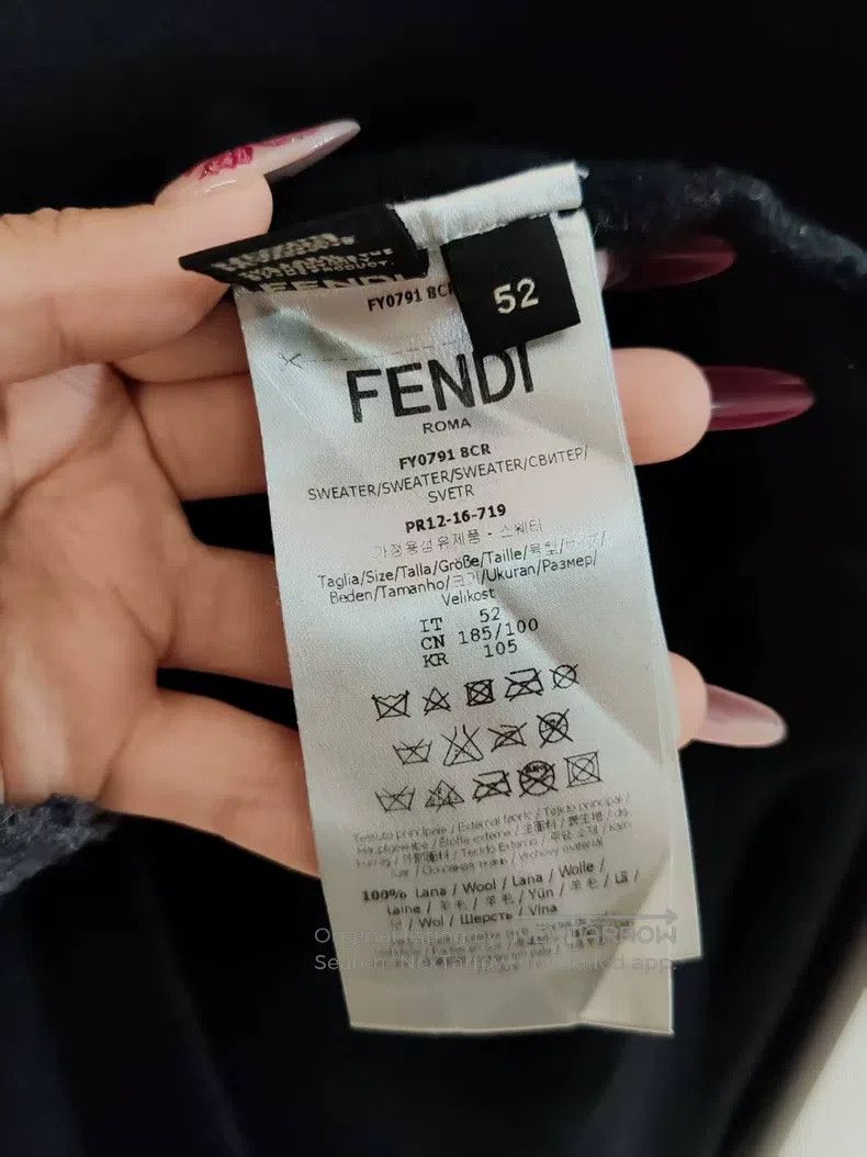 Fendi Fendi Kaiser Furs Sweatshirt Size US L / EU 52-54 / 3 - 3 Thumbnail