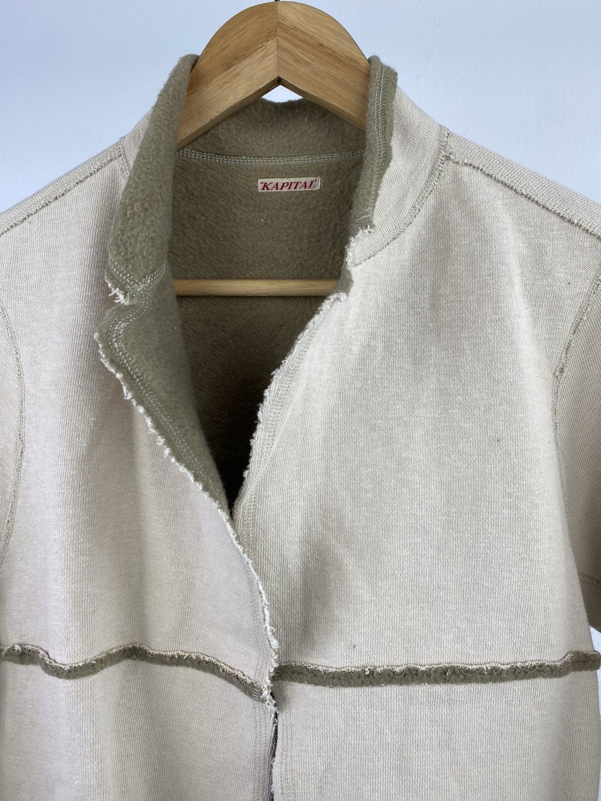 Kapital Kapital Century Deconstructed Buttonless Cardigan Jacket Size US S / EU 44-46 / 1 - 6 Thumbnail