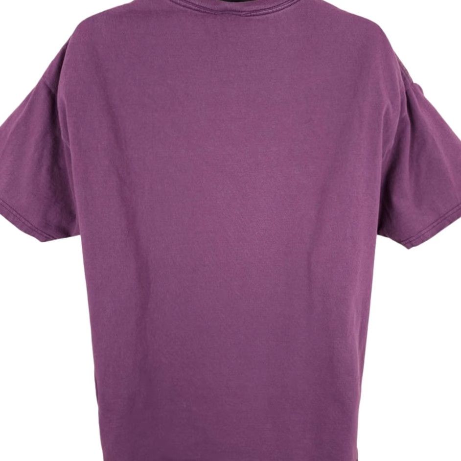 Anvil VINTAGE Nevada T Shirt Mens 2XL Purple Y2K Battle Born State Flag Travel Embroidered Anvil Crew Neck Short Sleeve SKU: 2XL Purple Nevada Size US XXL / EU 58 / 5 - 4 Thumbnail