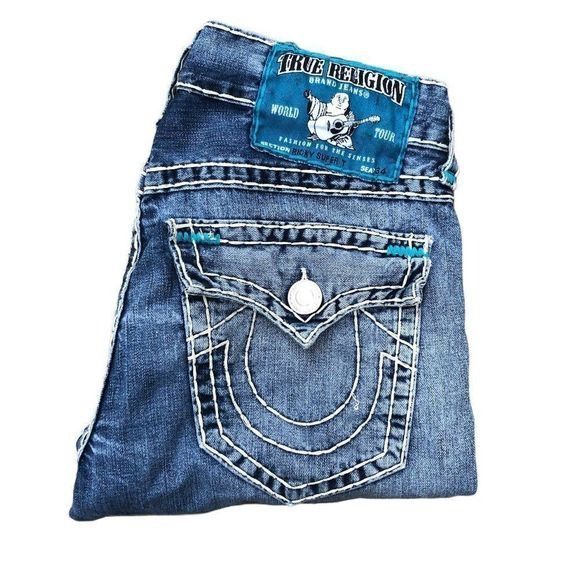 True Religion × Vintage Vintage True Religion Jeans Size 33 RICKY