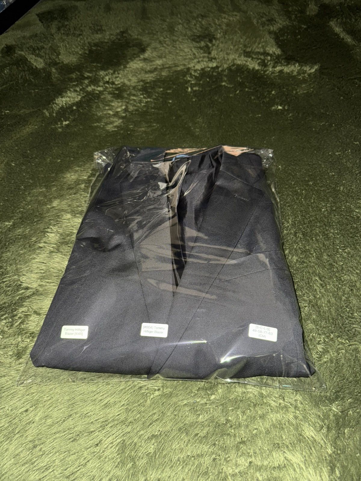 Tommy Hilfiger [44R] Tommy Hilfiger USA Classic Fit Blazer Jacket Black Size 44R - 12 Thumbnail