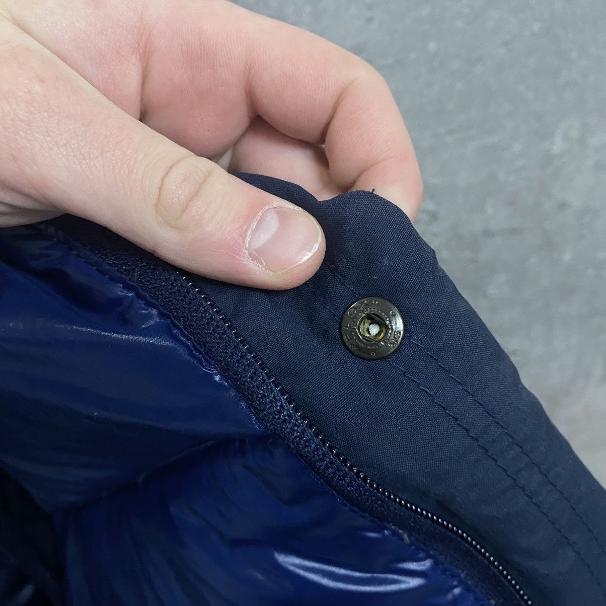 Moncler Vintage 80s Moncler Grenoble Puffer / Vest Jacket 2in1 Size US L / EU 52-54 / 3 - 12 Thumbnail