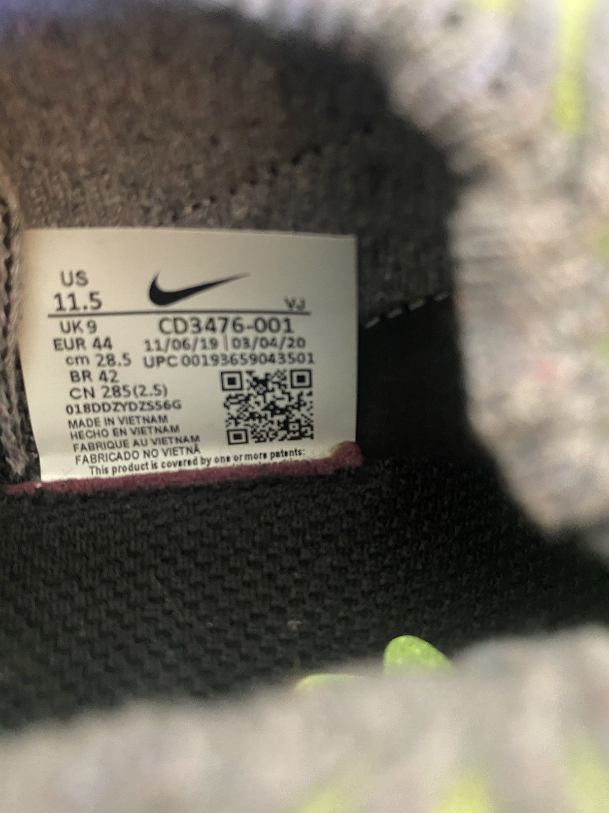 Nike Nike space hippie 04 grey volt Size US 11.5 / IT 41.5 - 7 Thumbnail