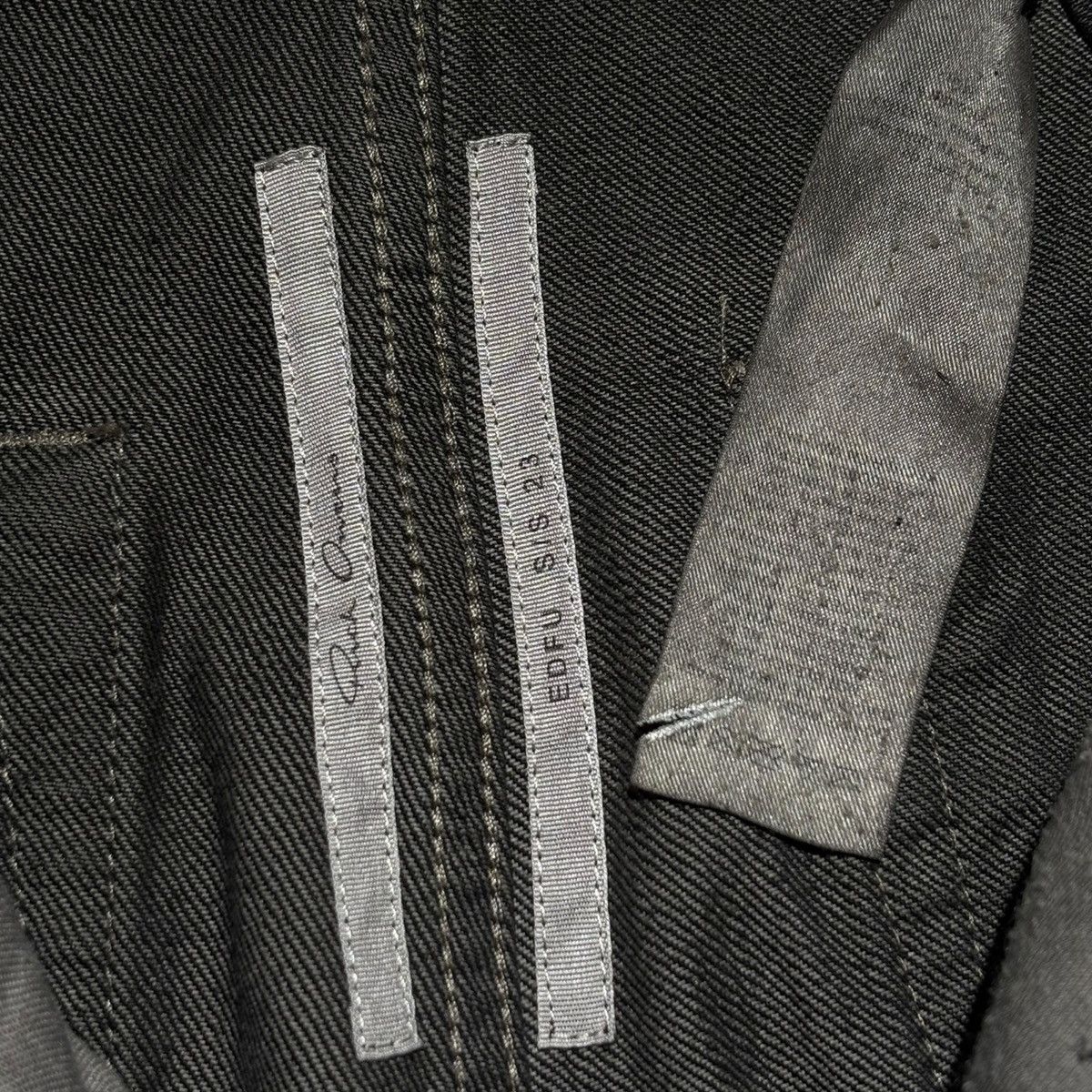 Rick Owens $3,300 SS23 Sample paneled flare denim Size US 32 / EU 48 - 4 Thumbnail