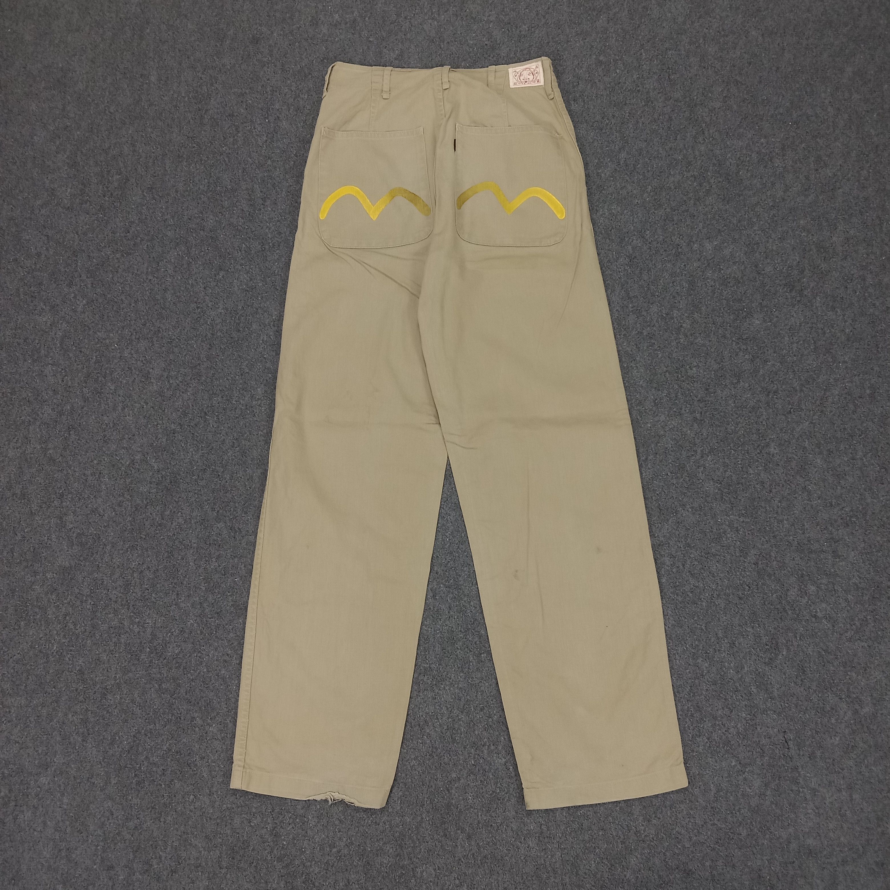 Evisu × Vintage Evisu Japanese Brand Daicock Custom Art Pants Size US 27 - 5 Thumbnail