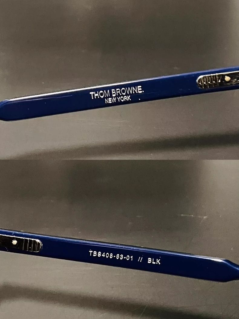 Thom Browne Thom Browne Size OSTBS-408 sunglasses 2501-Nextarrow Size ONE SIZE - 7 Thumbnail