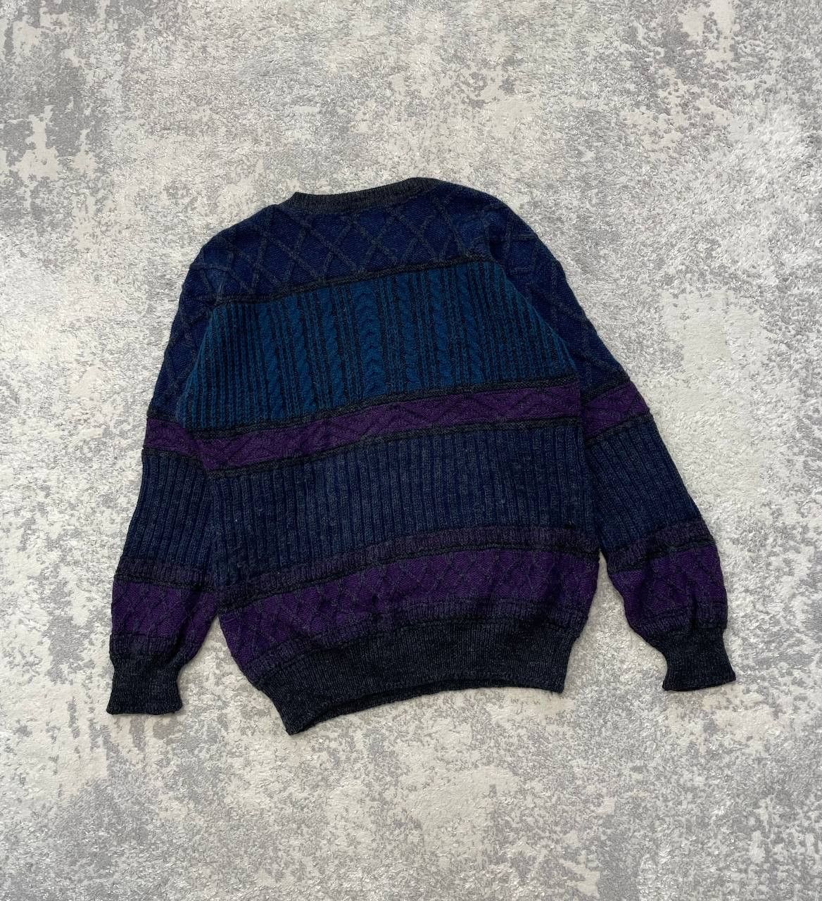 Pendleton Vintage LOBO Wool Sweater Textured Knit Oversize 90s, USA Size US L / EU 52-54 / 3 - 8 Thumbnail