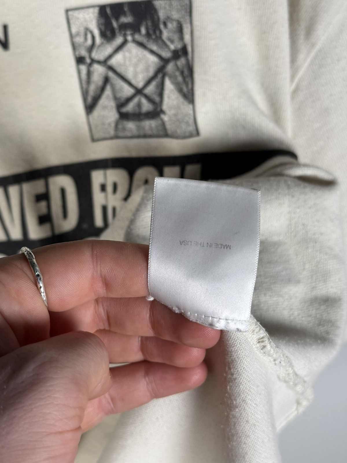Enfants Riches Deprimes GRAIL💉 OG FALL/WINTER 2018-19 "PUPPY SAVED FROM OVERDOSE" Size US XL / EU 56 / 4 - 13 Thumbnail