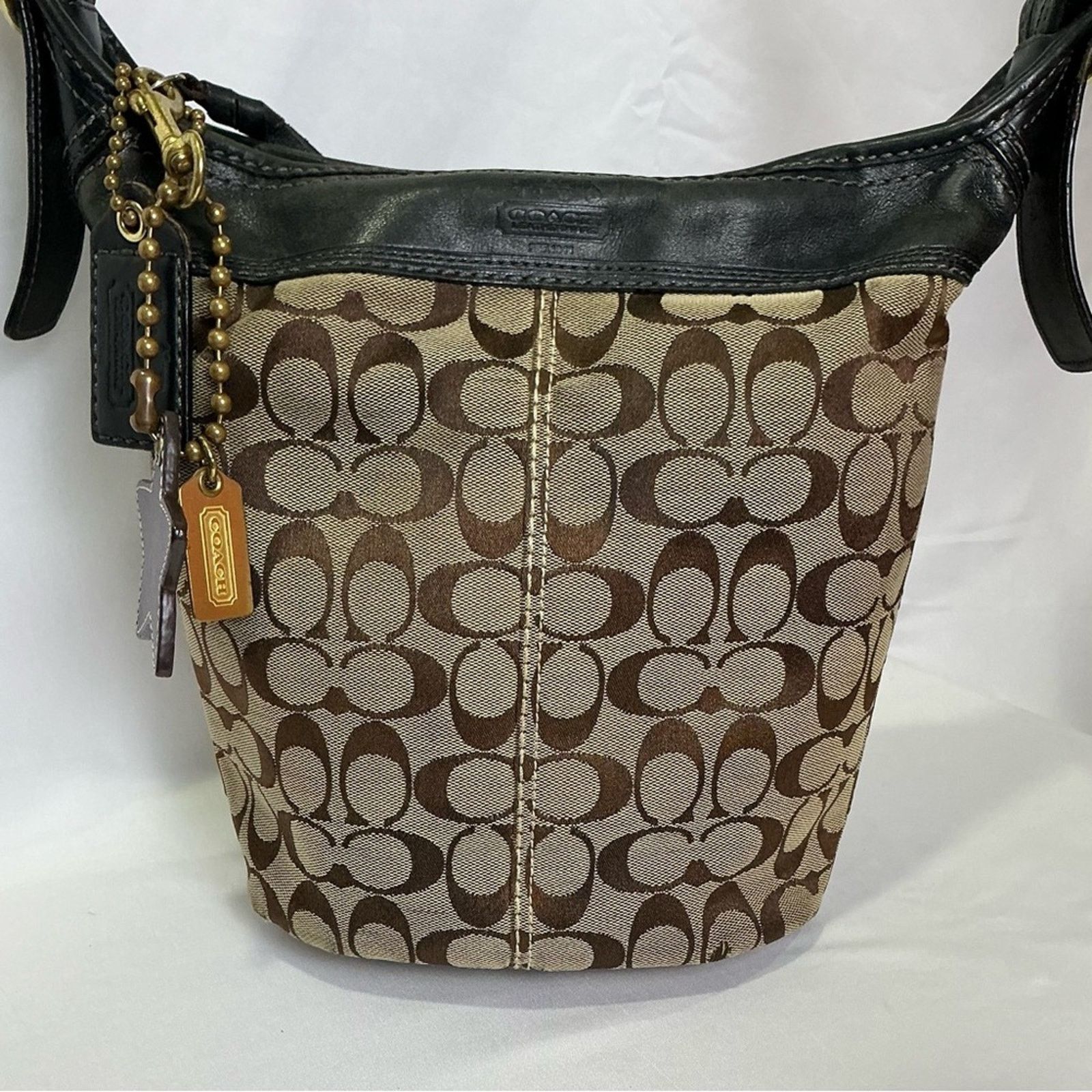 Coach Vintage Coach Bleeker Khaki Tan Bag Hobo Convertible Strap Size ONE SIZE - 1 Thumbnail