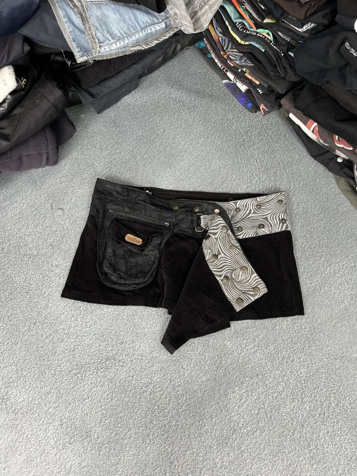 Japanese Brand VINTAGE COP.COPINE AVANT GARDE SKIRT Size 32" / US 10 / IT 46 - 1 Thumbnail