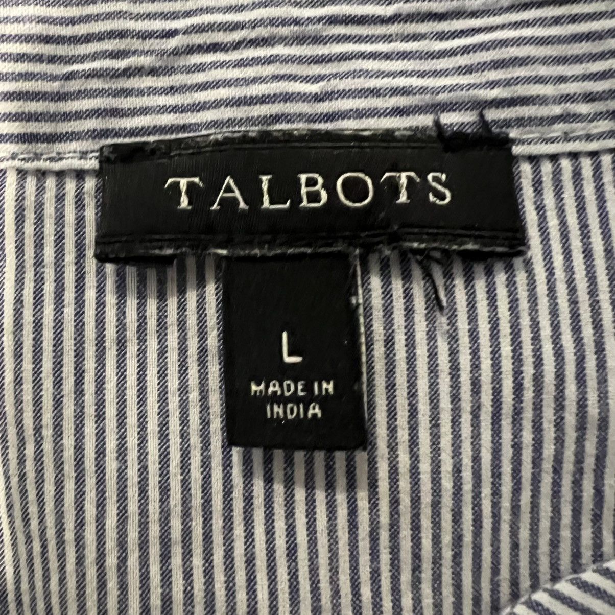 Talbots TALBOTS EMBELLISHED PINTUCK TOP Size L / US 10 / IT 46 - 5 Thumbnail