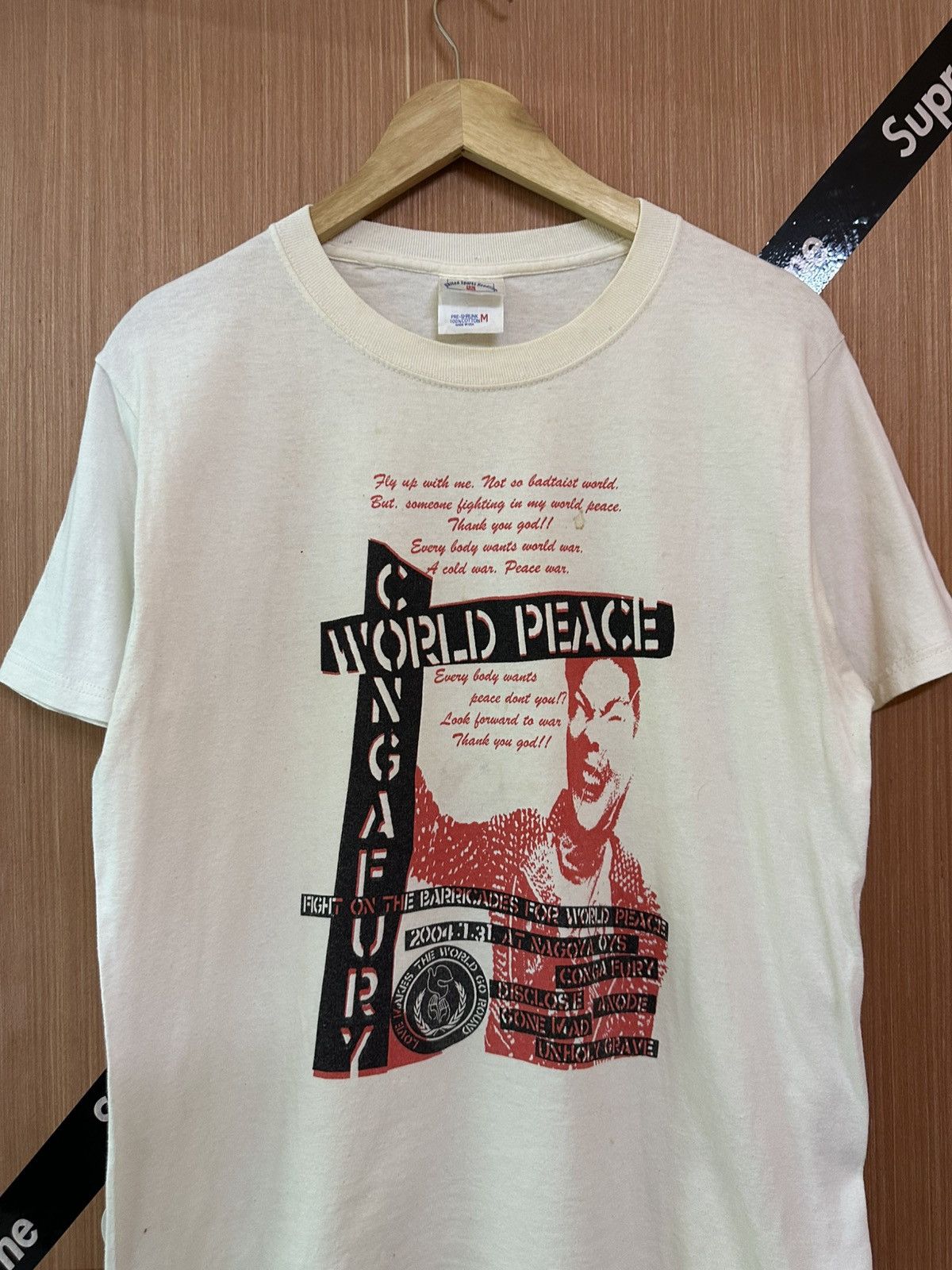 Band Tees Vintage Conga Fury Japanese Hardcore Band Tees Size US M / EU 48-50 / 2 - 3 Thumbnail