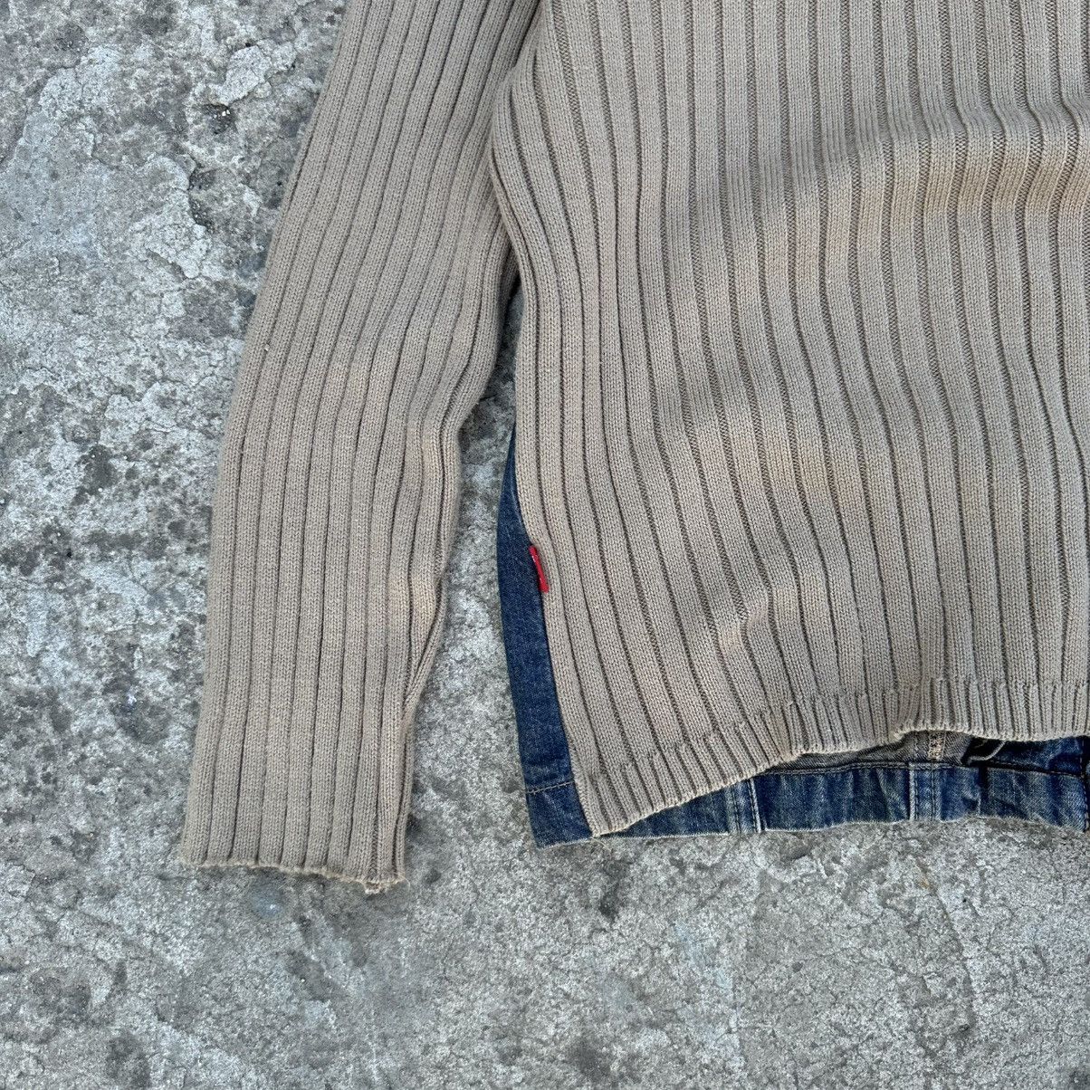 If Six Was Nine Vintage Japanese Style Signum Denim Custom Zip Sweater Y2K Size US M / EU 48-50 / 2 - 9 Thumbnail