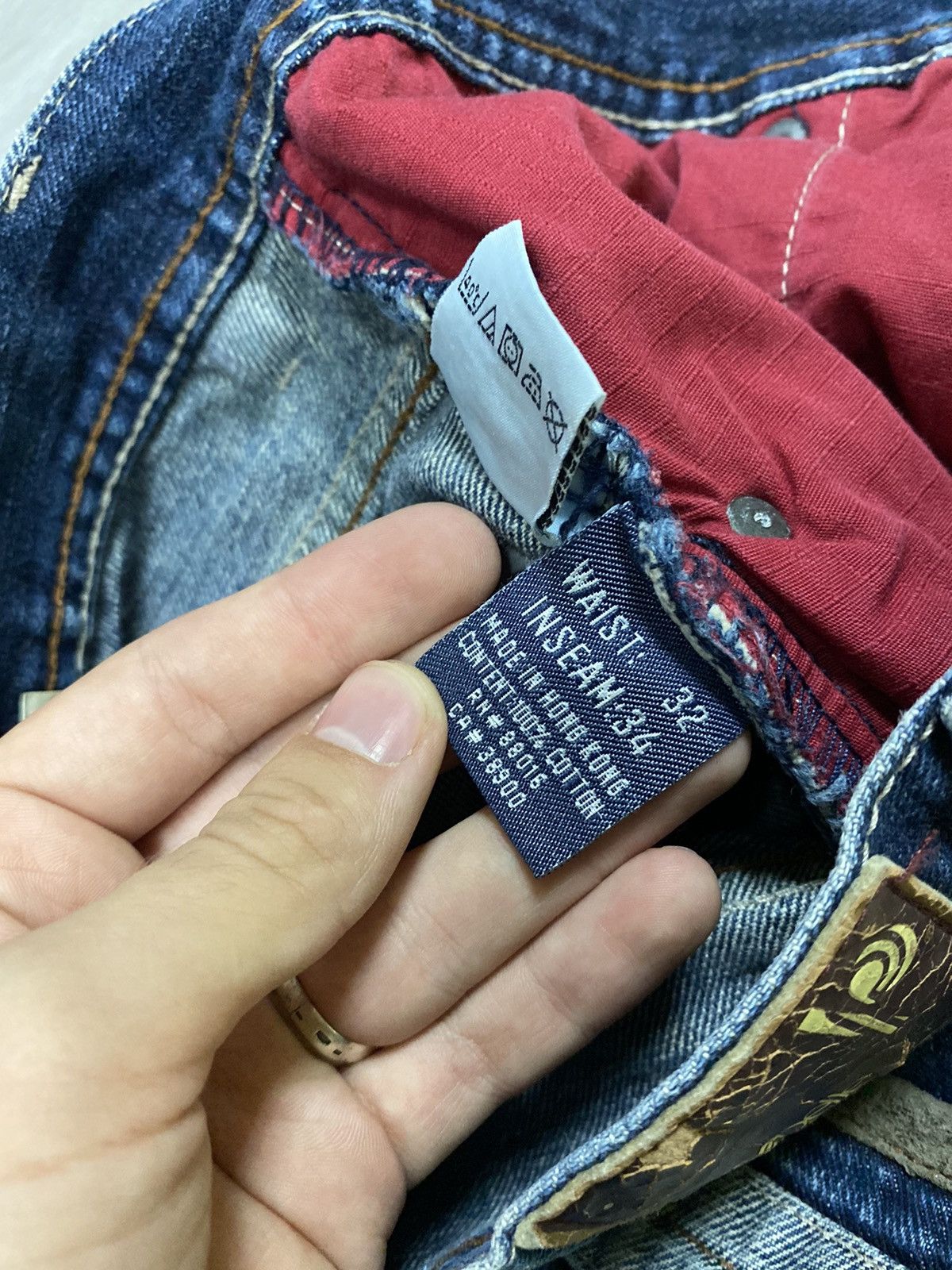 Pelle Pelle Pelle Pelle vintage wide jeans Size US 32 / EU 48 - 13 Thumbnail