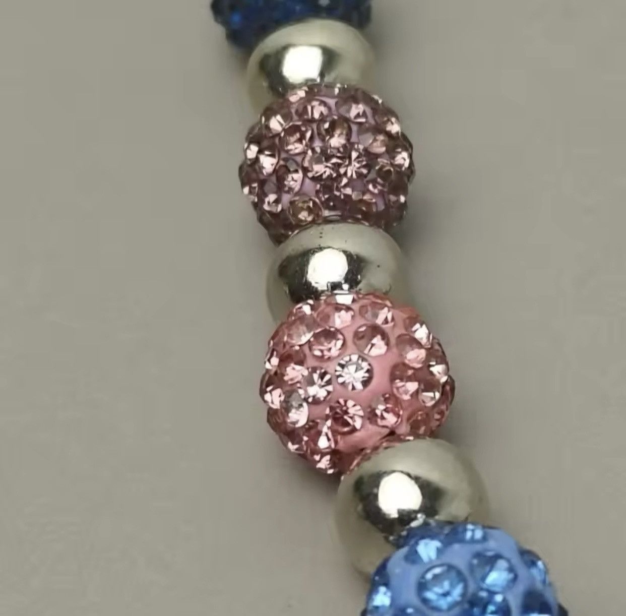 Jewelry Round Bead Rhinestone Multicolor Punk Pants Chain Size ONE SIZE - 4 Thumbnail