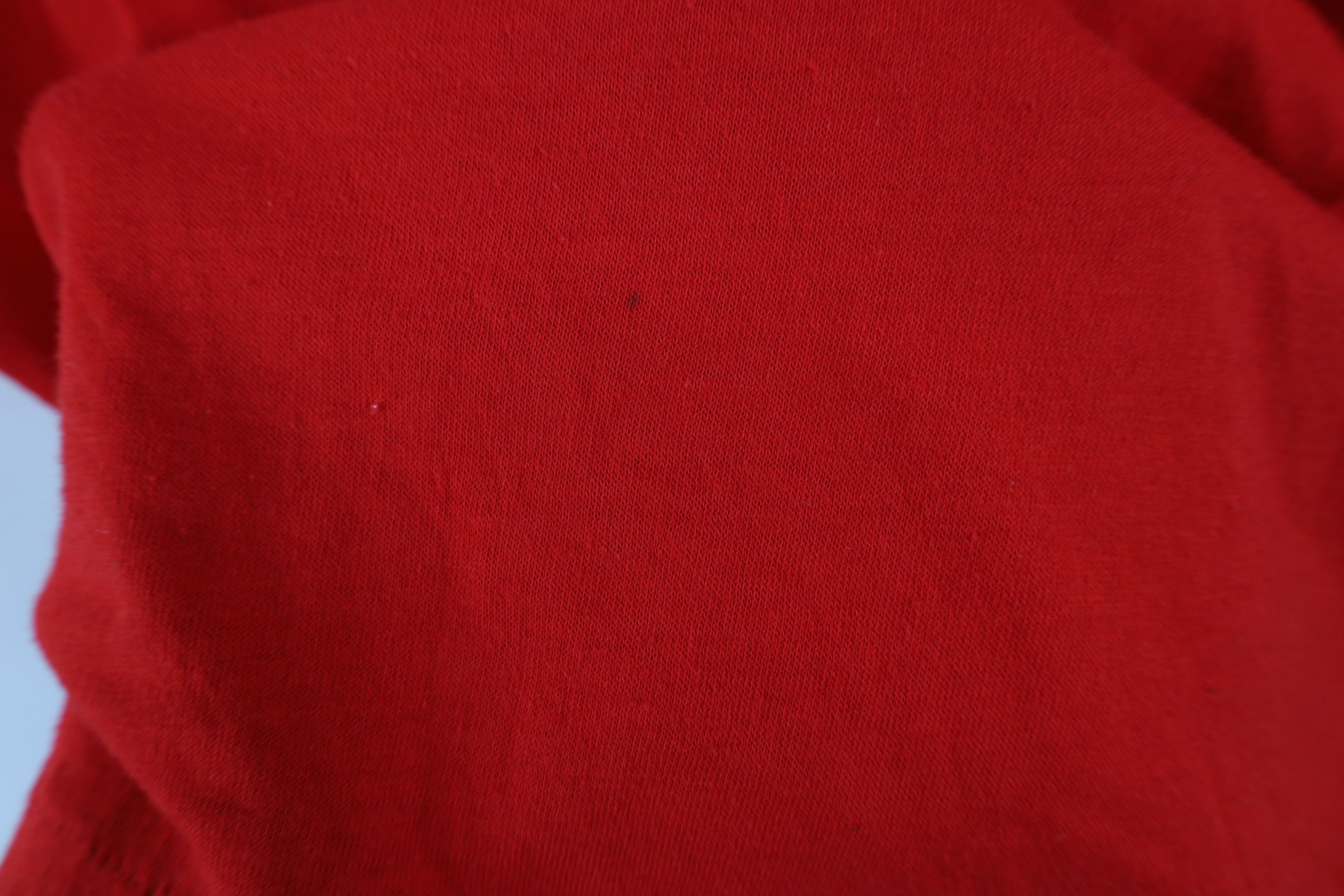 Vintage Vintage 70s In Hell Is Atlanta Michigan T-Shirt Red USA Size US L / EU 52-54 / 3 - 5 Thumbnail