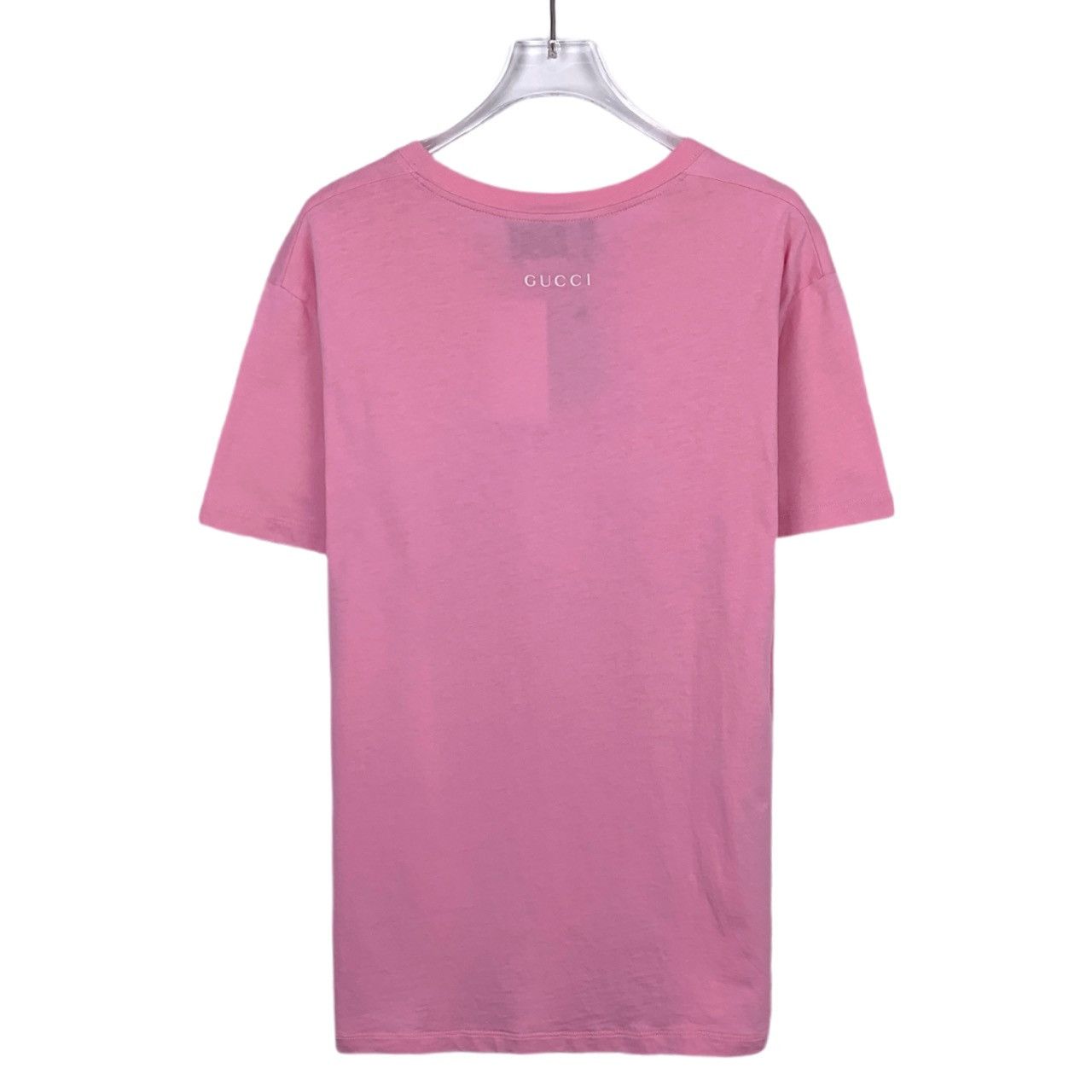 Gucci Gucci T-Shirt Pink Floral Print Cotton Tee (Size XS) Size XS / US 0-2 / IT 36-38 - 7 Thumbnail