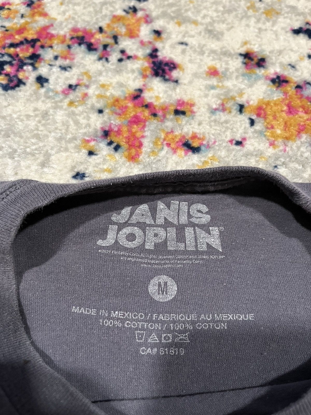 Vintage Janis Joplin medium Size US M / EU 48-50 / 2 - 3 Thumbnail