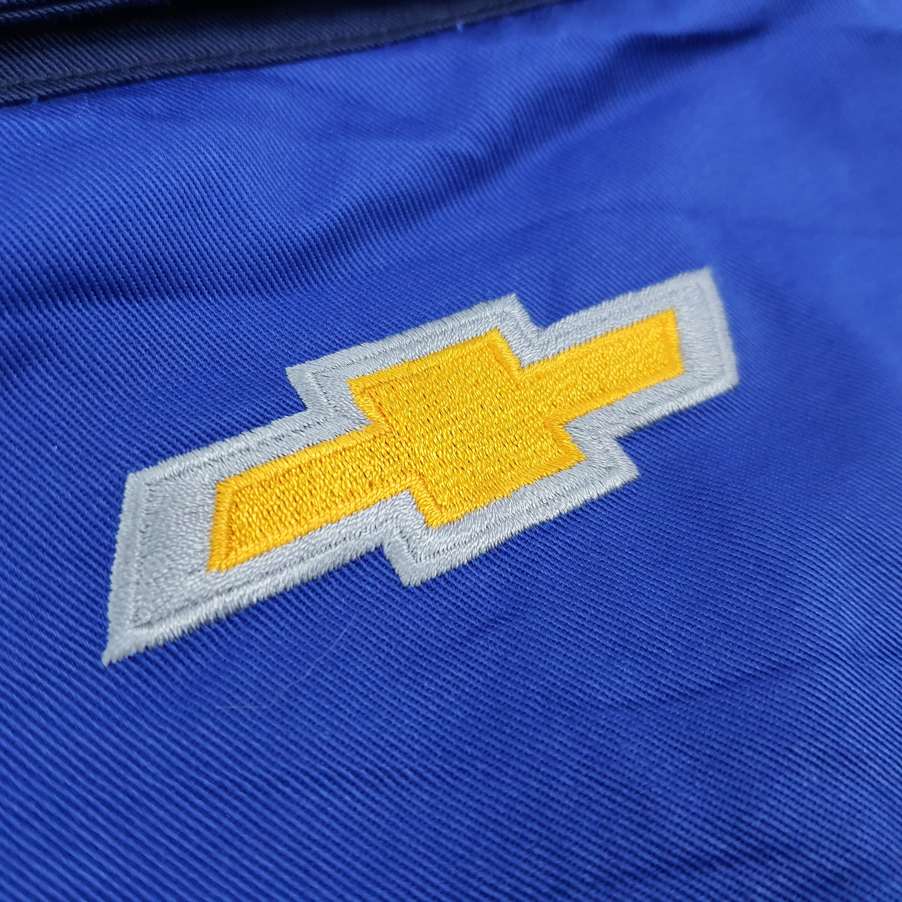 Japanese Brand Vintage Chevrolet Automotive Workwear Jacket C274N1 Size US L / EU 52-54 / 3 - 2 Thumbnail