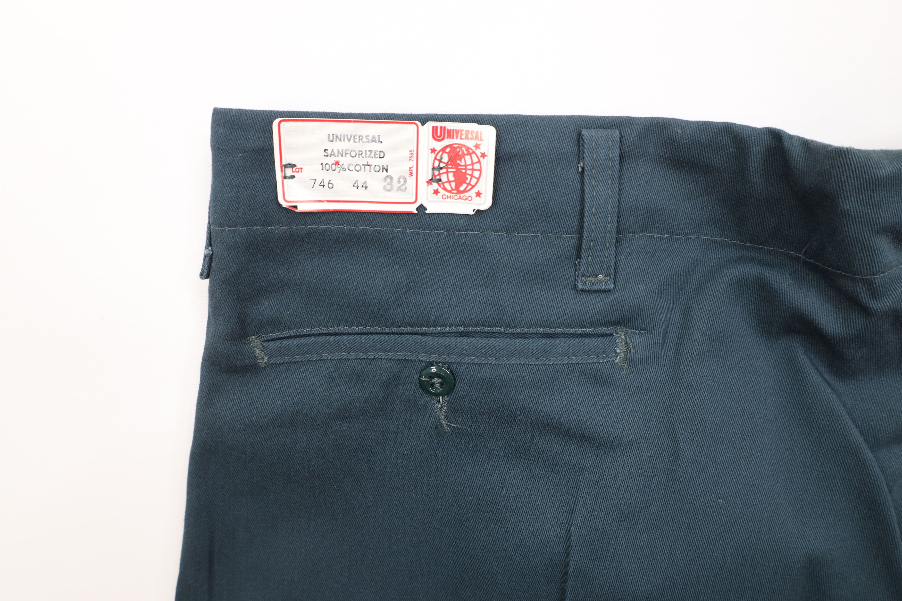 Vintage Deadstock Vintage 70s Streetwear Cotton Wide Leg Pants USA Size US 44 / EU 60 - 13 Thumbnail
