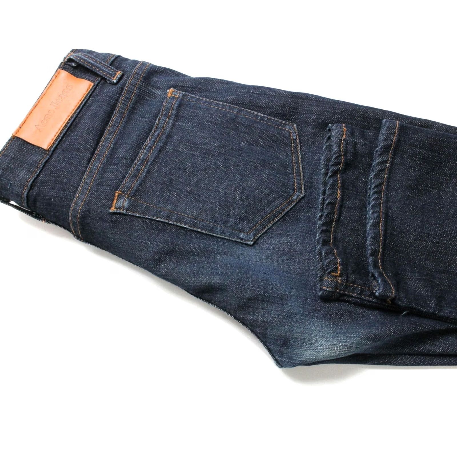 Denime Acne Jeans Hex Dc Jeans Women's Slim Fit Zip Fly Denim Blue W28/L32 Size 28" / US 6 / IT 42 - 5 Thumbnail