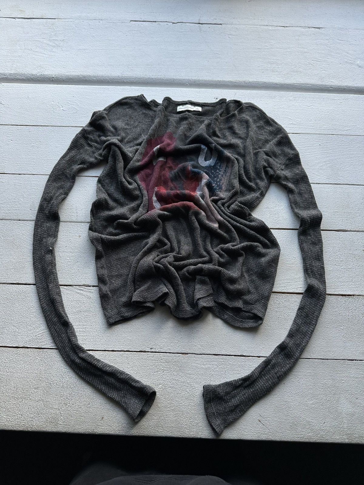 Abercrombie & Fitch × Vintage 🚨VNTG Abercrombie & Fitch AVANT GARDE RICK OWENS STYLE Size S / US 4 / IT 40 - 1 Thumbnail