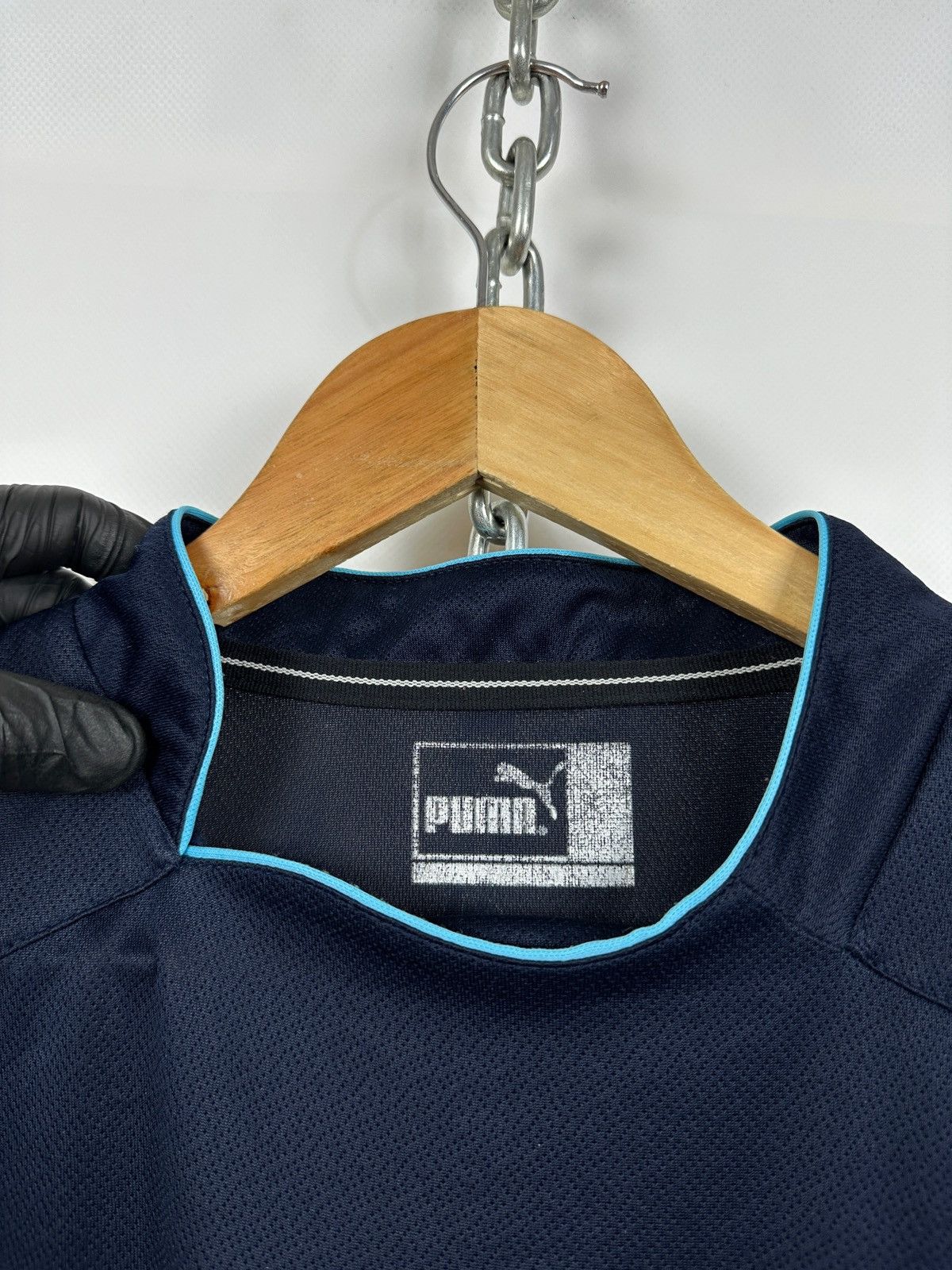 Puma 2002/03 Puma Lazio FC Vintage Away Soccer Jersey Size US M / EU 48-50 / 2 - 15 Thumbnail