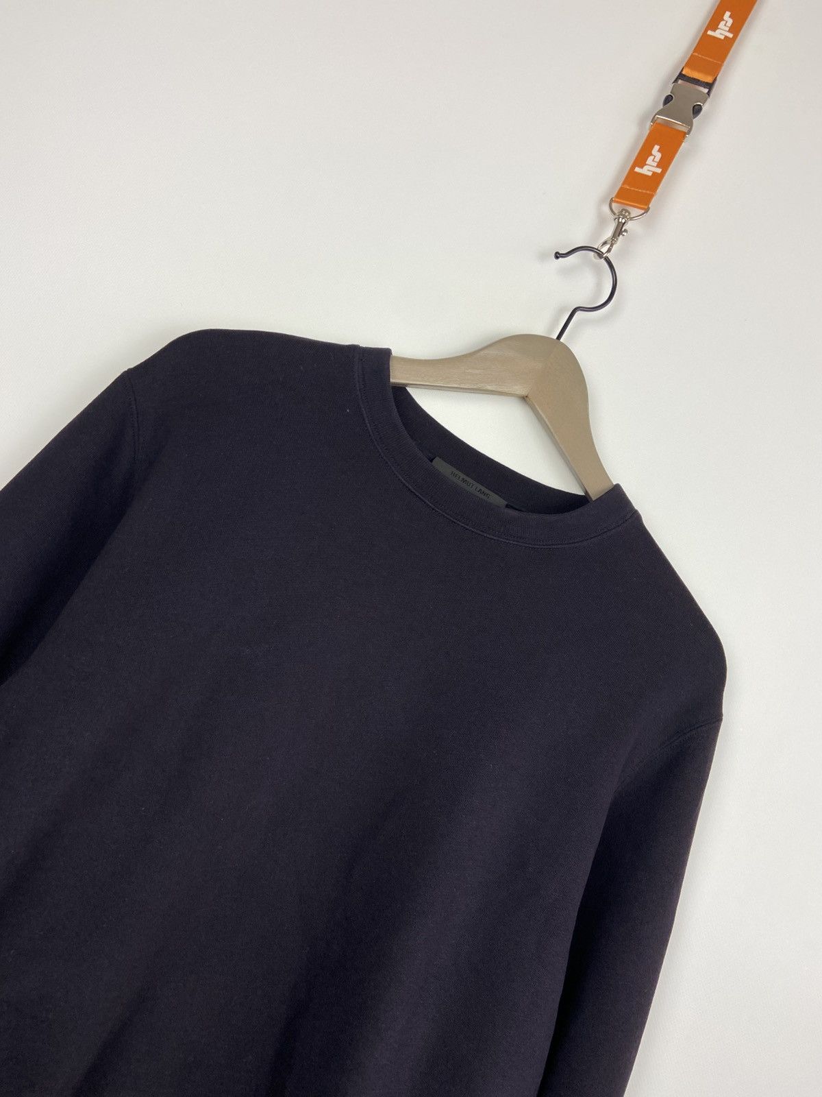 Helmut Lang RRP$250 Helmut Lang Terry Sweatshirt Buckle Cuff Women's Size XS / US 0-2 / IT 36-38 - 7 Thumbnail