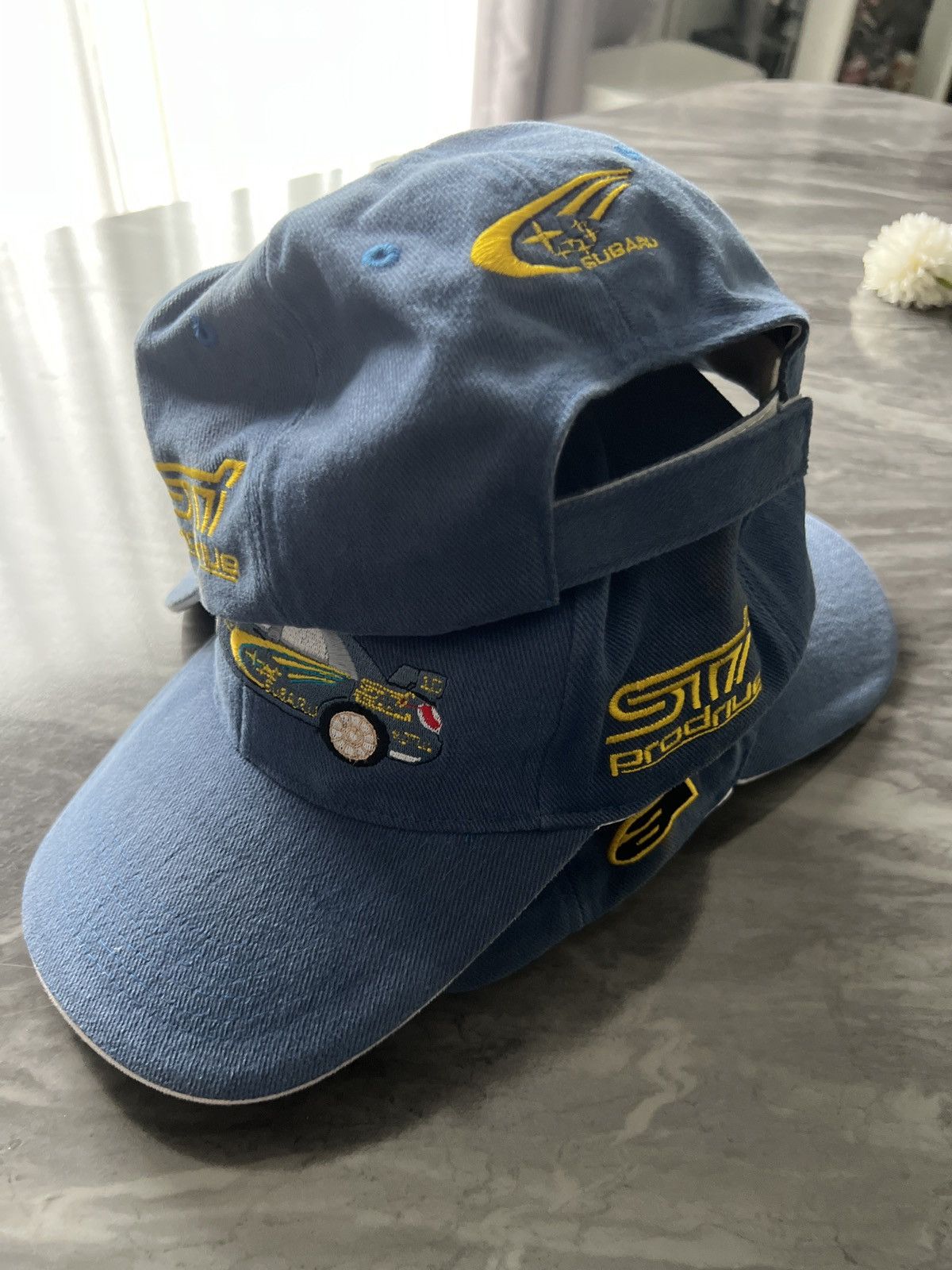 Japanese Brand 3pcs Cap Hat : Subaru STi Prodrive Team Embroider Car Size ONE SIZE - 9 Thumbnail