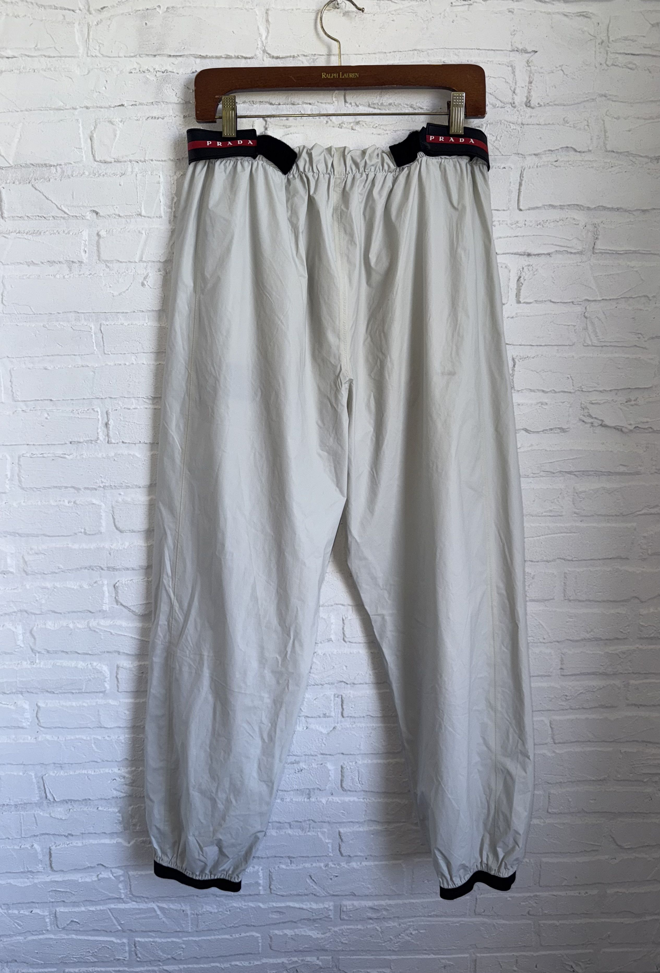 Prada Prada Linea Rossa Technical Nylon Track Pants Size US 34 / EU 50 - 1 Thumbnail