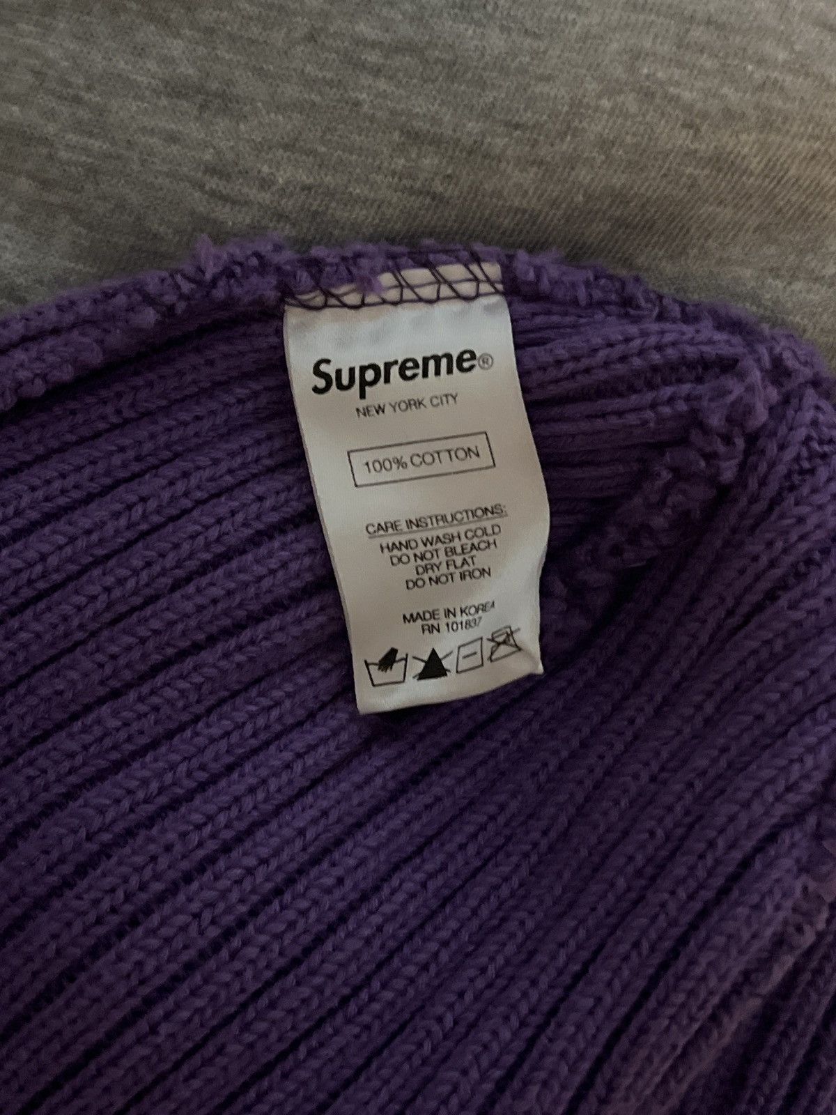 Supreme SS19 Supreme ‘Overdyed’ Beanie Size ONE SIZE - 3 Thumbnail