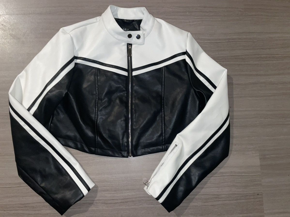 Akira Cropped leather jacket Size XXL / US 16-18 / IT 52-54 - 1 Thumbnail