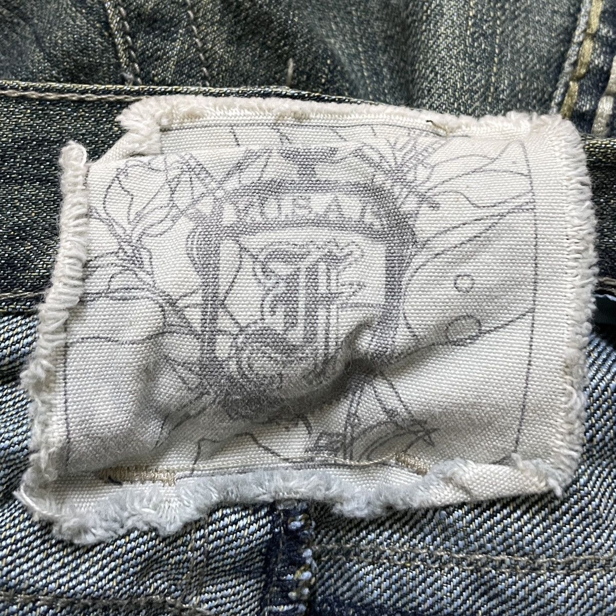 FUSAI Very Rare Vintage Japanese Brand Fusai Flash Jeans 2000s Size US 34 / EU 50 - 10 Thumbnail