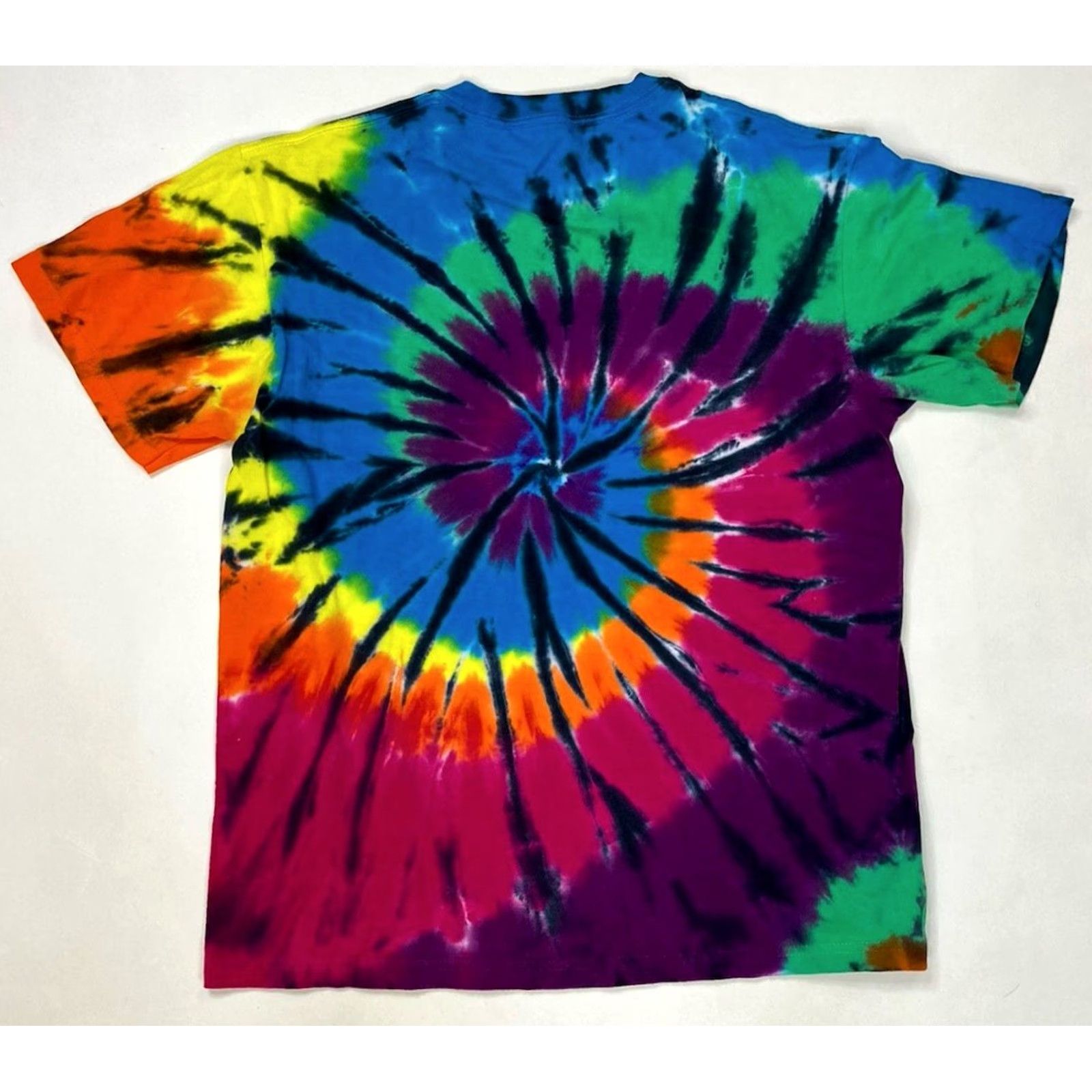 Liquid Blue Liquid Blue Shirt Women Small Multicolor Short Sleeve Crew Neck T-Shirt Size S / US 4 / IT 40 - 2 Thumbnail