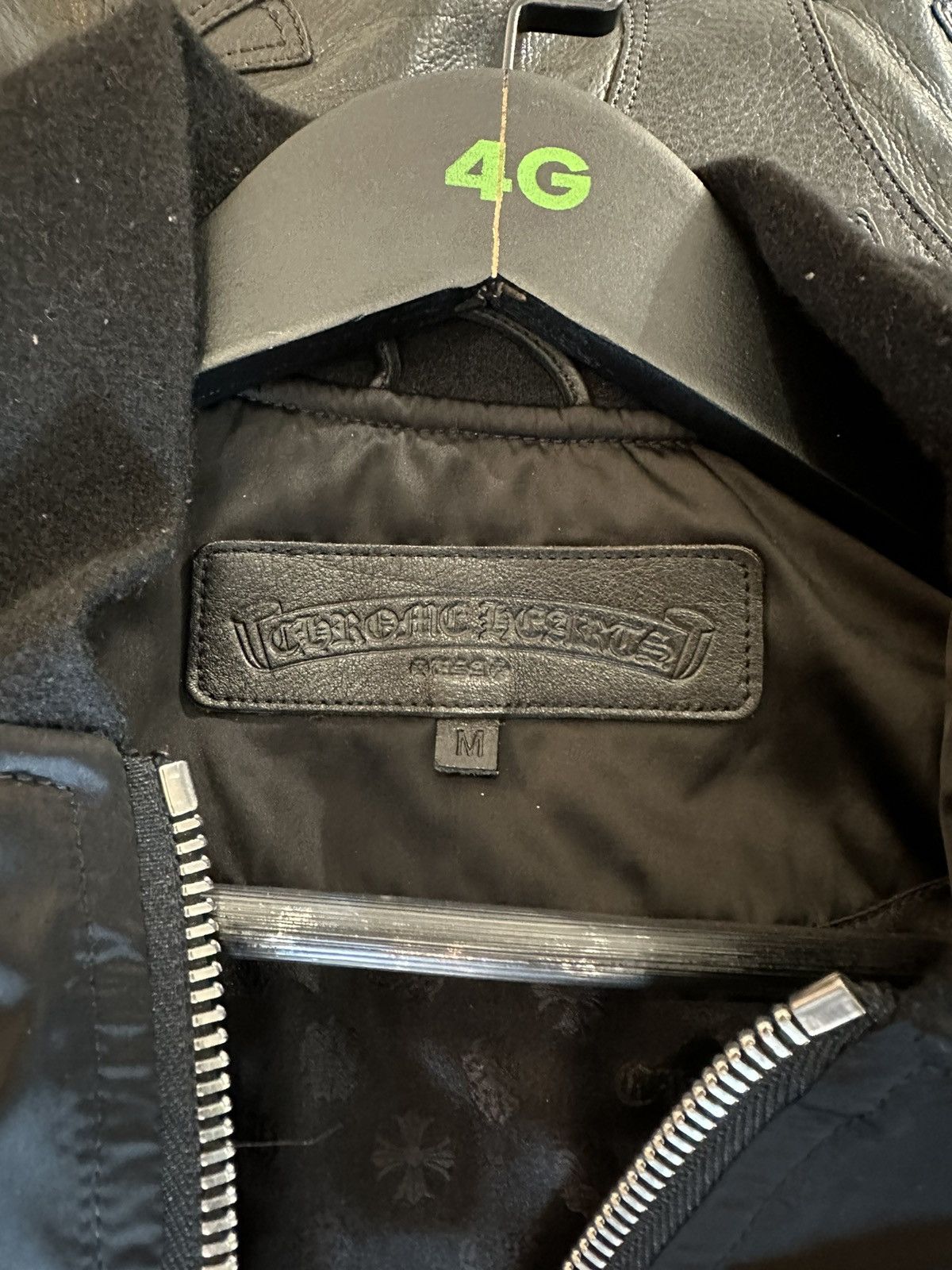 Chrome Hearts CHROME HEARTS PATCHED SZ-M-L BOMBER Size US M / EU 48-50 / 2 - 5 Thumbnail
