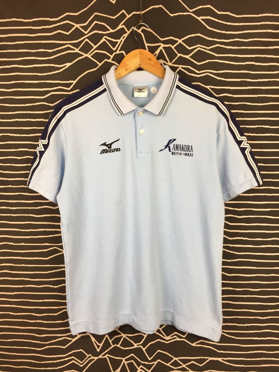 Mizuno Vtg Mizuno Made In Japan Kamakura Sport Team Polo Shirt Size US M / EU 48-50 / 2 - 1 Thumbnail