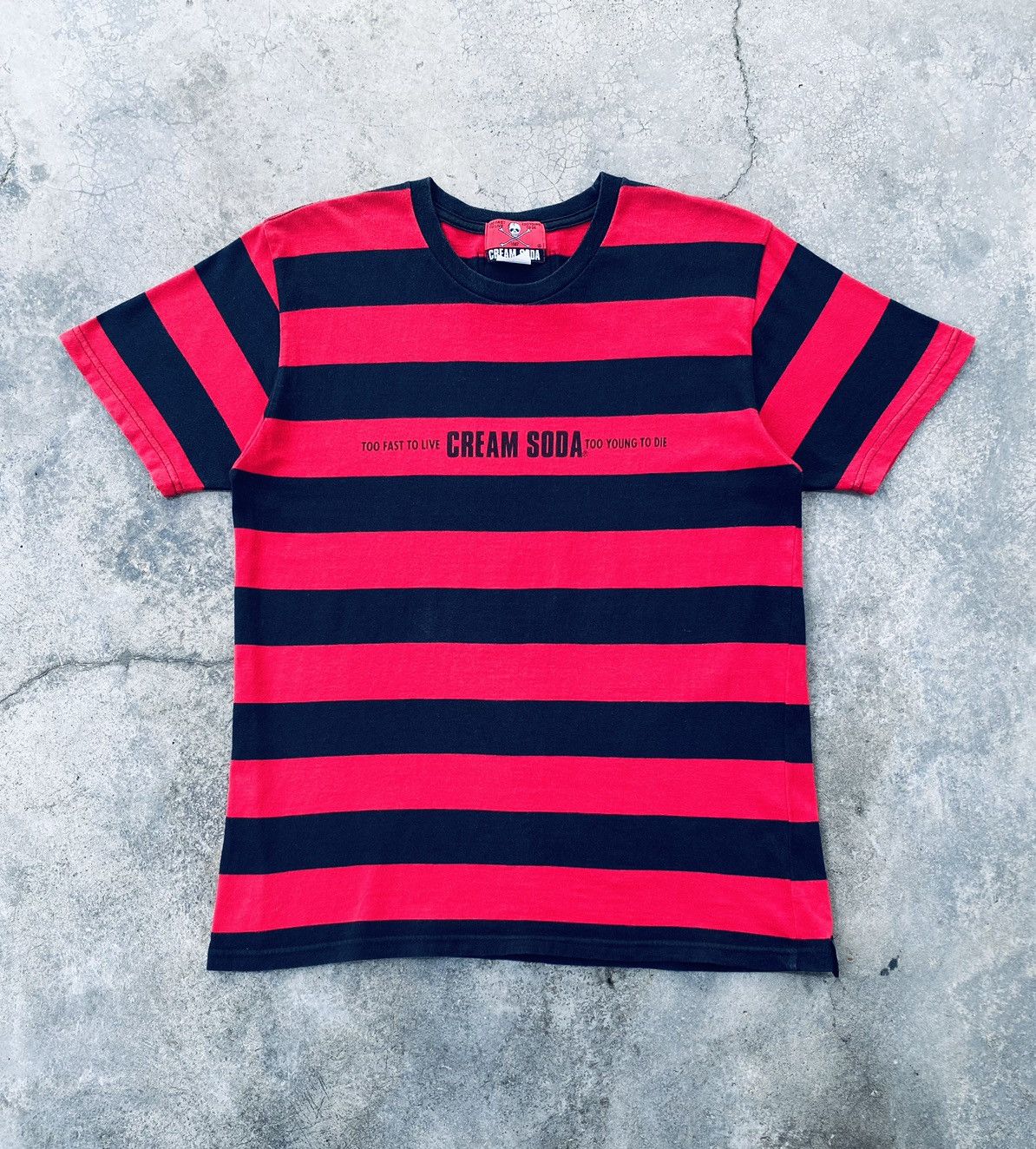 Vintage Too Fast To Live Cream Soda Too Young To Die Tees