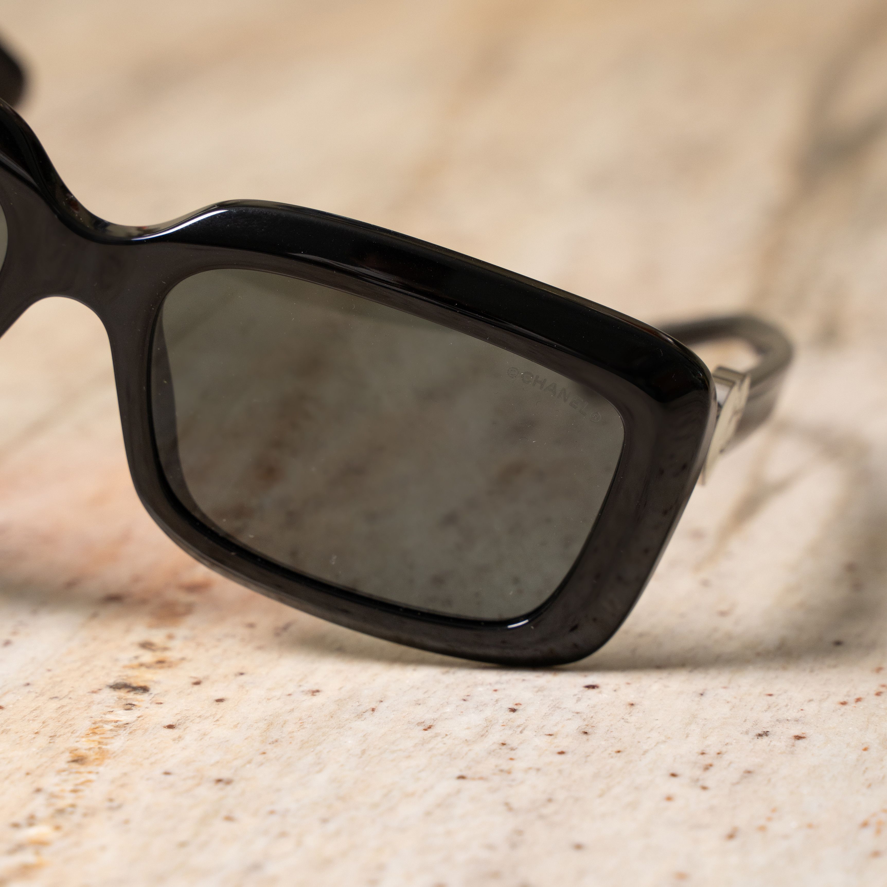Chanel CHANEL 0CH5520 C501S4 Sunglasses BLACK Size ONE SIZE - 2 Thumbnail